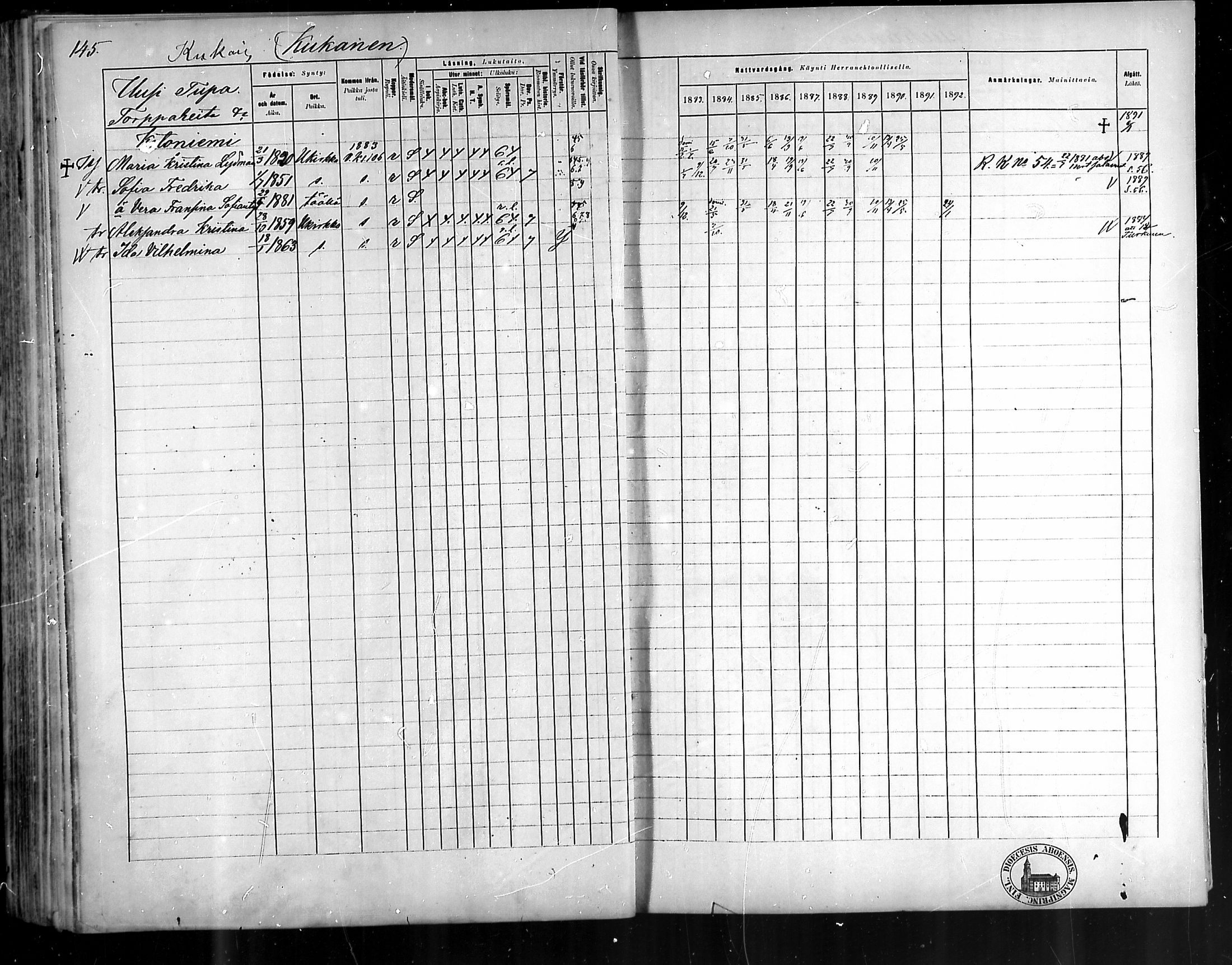 [ ../kirjat/Kirkonkirjat/pyhamaa/rippikirja_1883-1891_mko11-19/kuvat/136.jpg ]