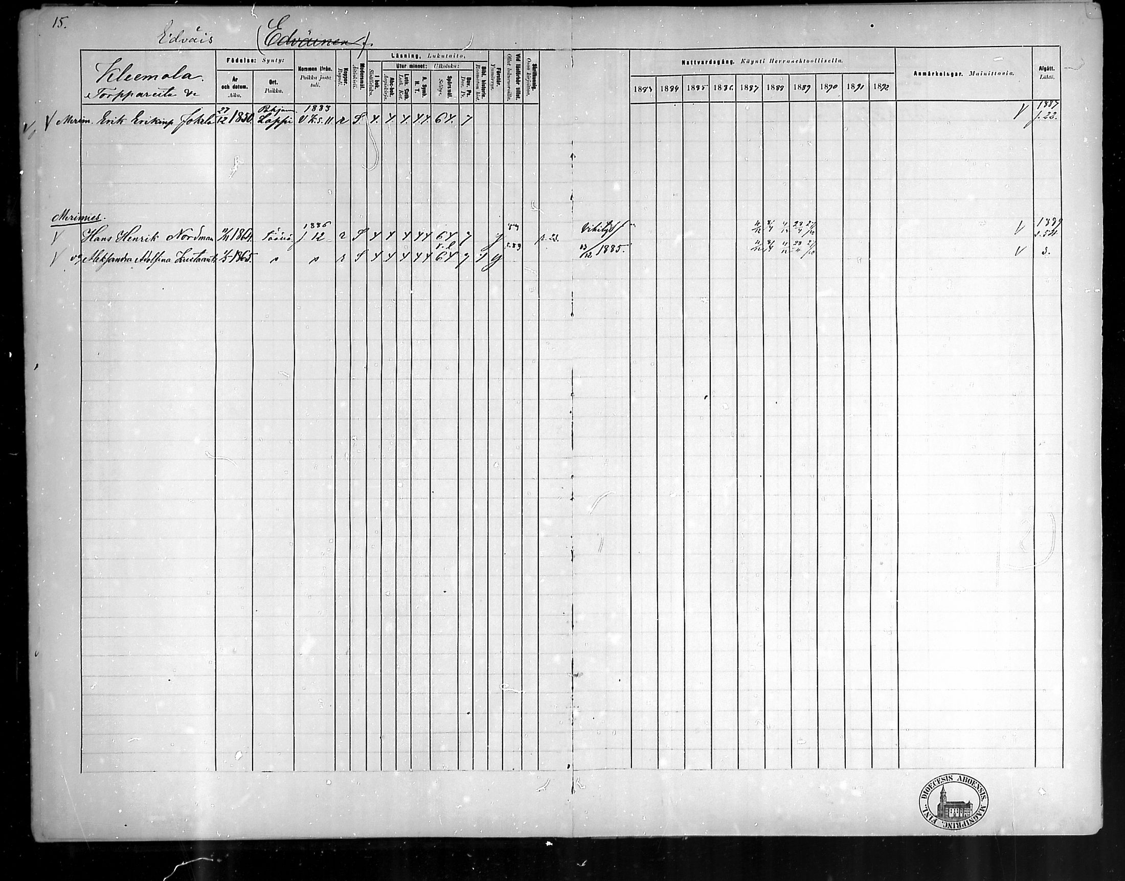 [ ../kirjat/Kirkonkirjat/pyhamaa/rippikirja_1883-1891_mko11-19/kuvat/15.jpg ]