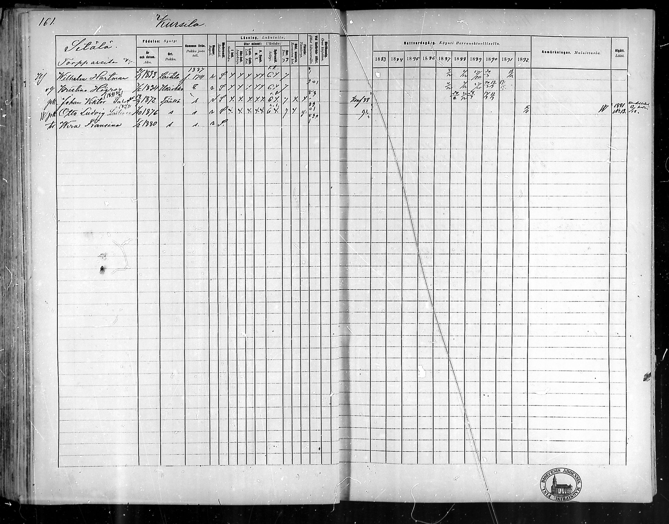 [ ../kirjat/Kirkonkirjat/pyhamaa/rippikirja_1883-1891_mko11-19/kuvat/151.jpg ]