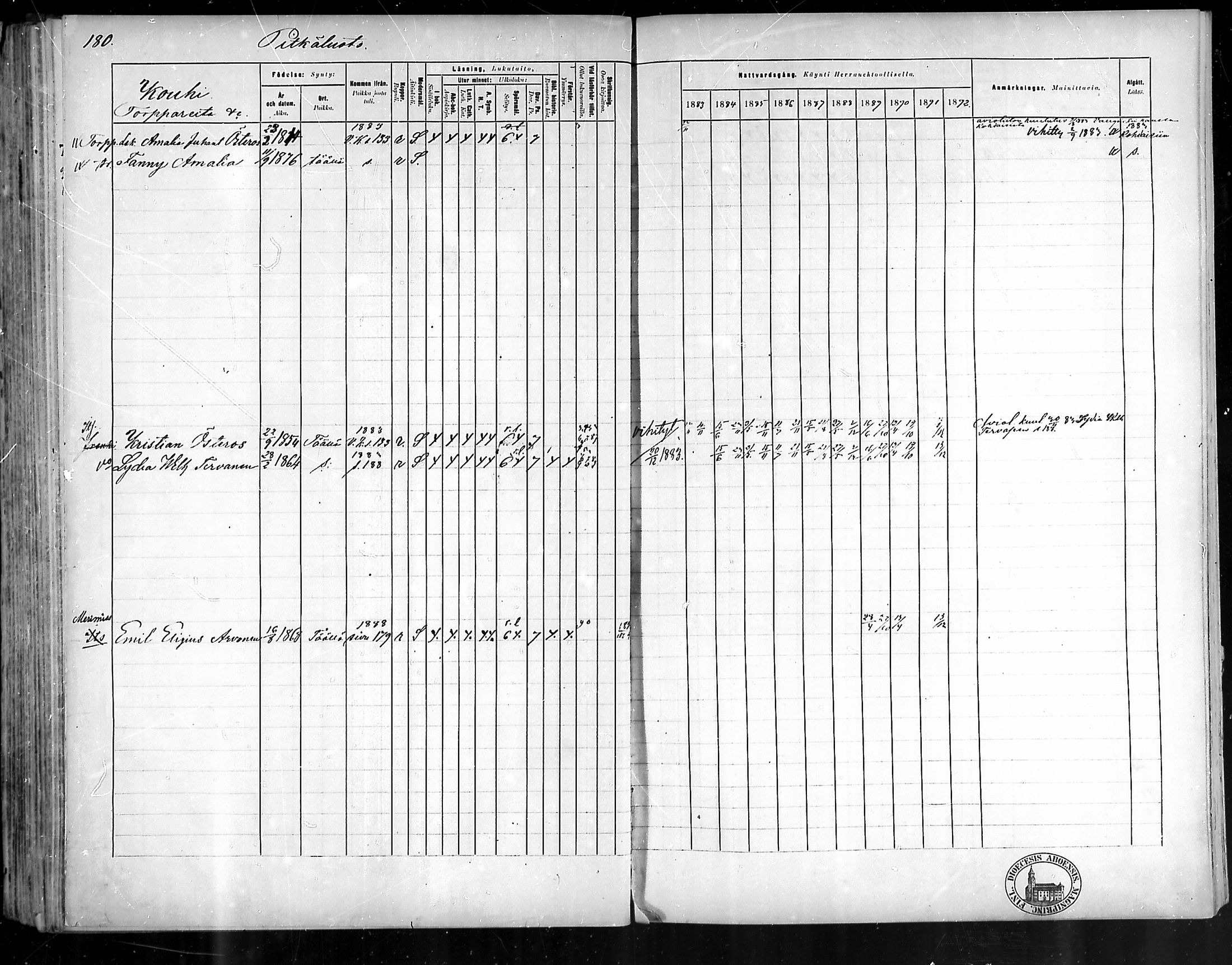 [ ../kirjat/Kirkonkirjat/pyhamaa/rippikirja_1883-1891_mko11-19/kuvat/169.jpg ]