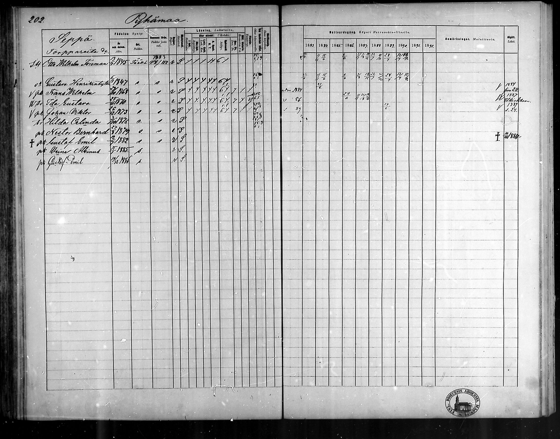 [ ../kirjat/Kirkonkirjat/pyhamaa/rippikirja_1883-1891_mko11-19/kuvat/190.jpg ]