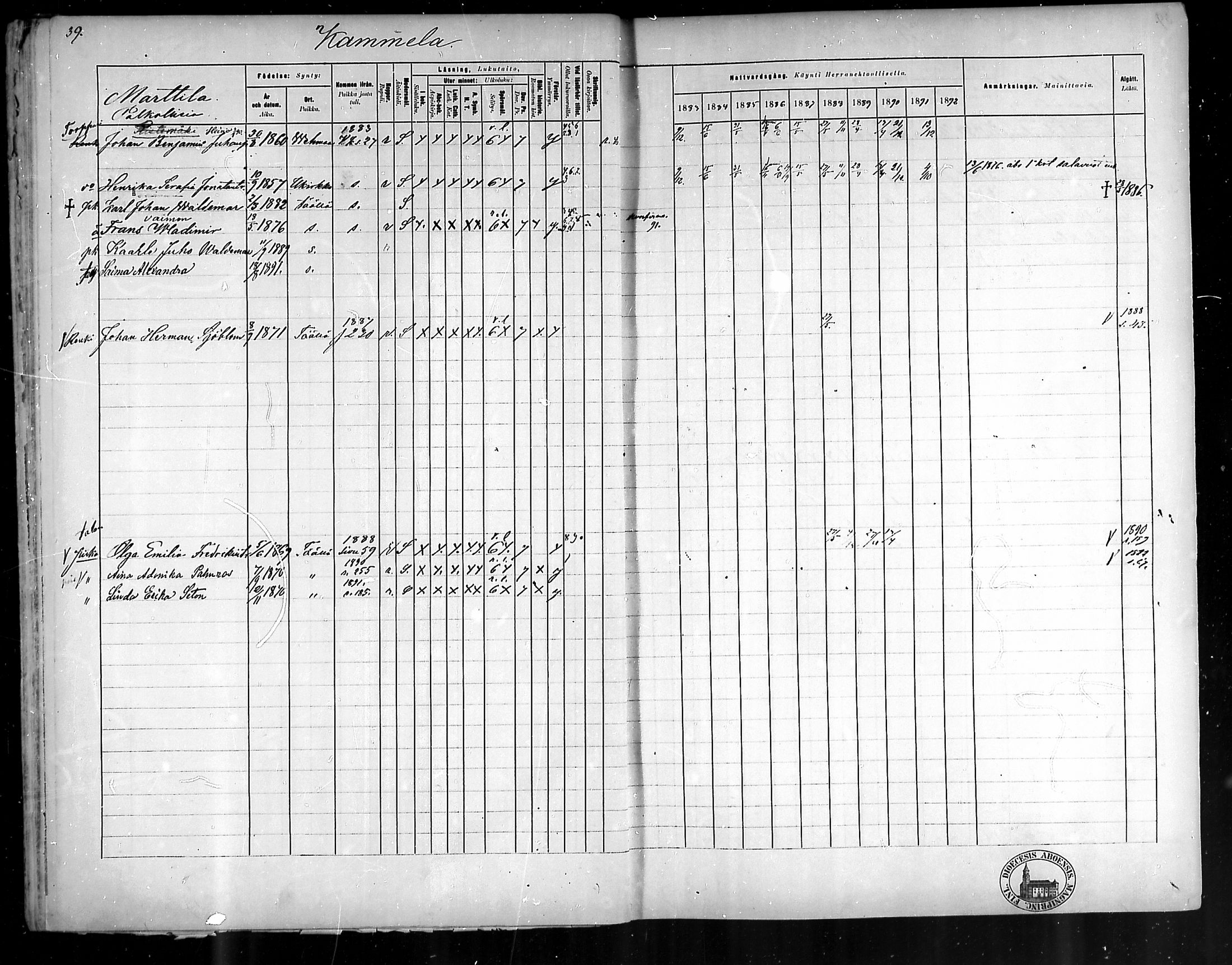 [ ../kirjat/Kirkonkirjat/pyhamaa/rippikirja_1883-1891_mko11-19/kuvat/38.jpg ]