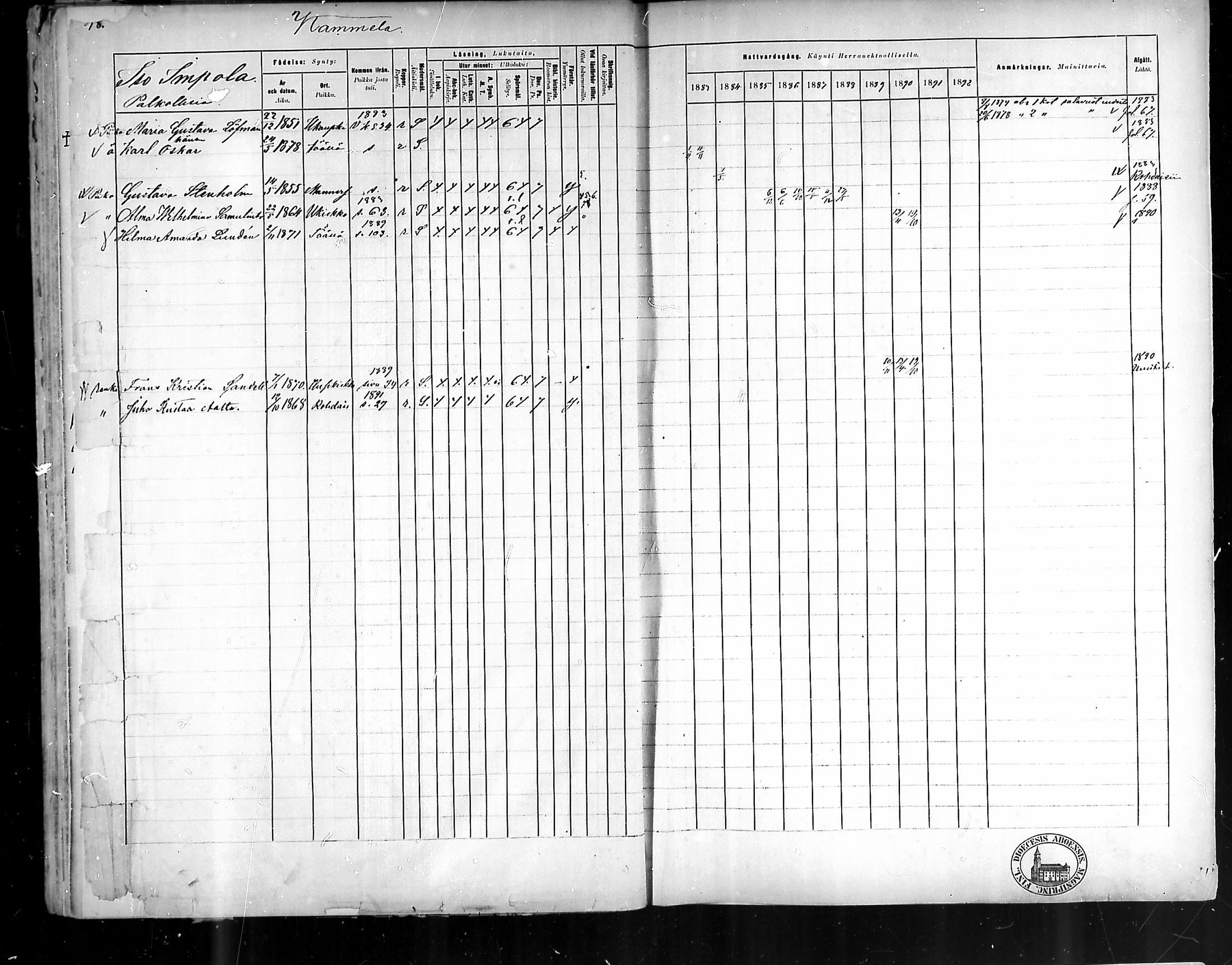 [ ../kirjat/Kirkonkirjat/pyhamaa/rippikirja_1883-1891_mko11-19/kuvat/46.jpg ]
