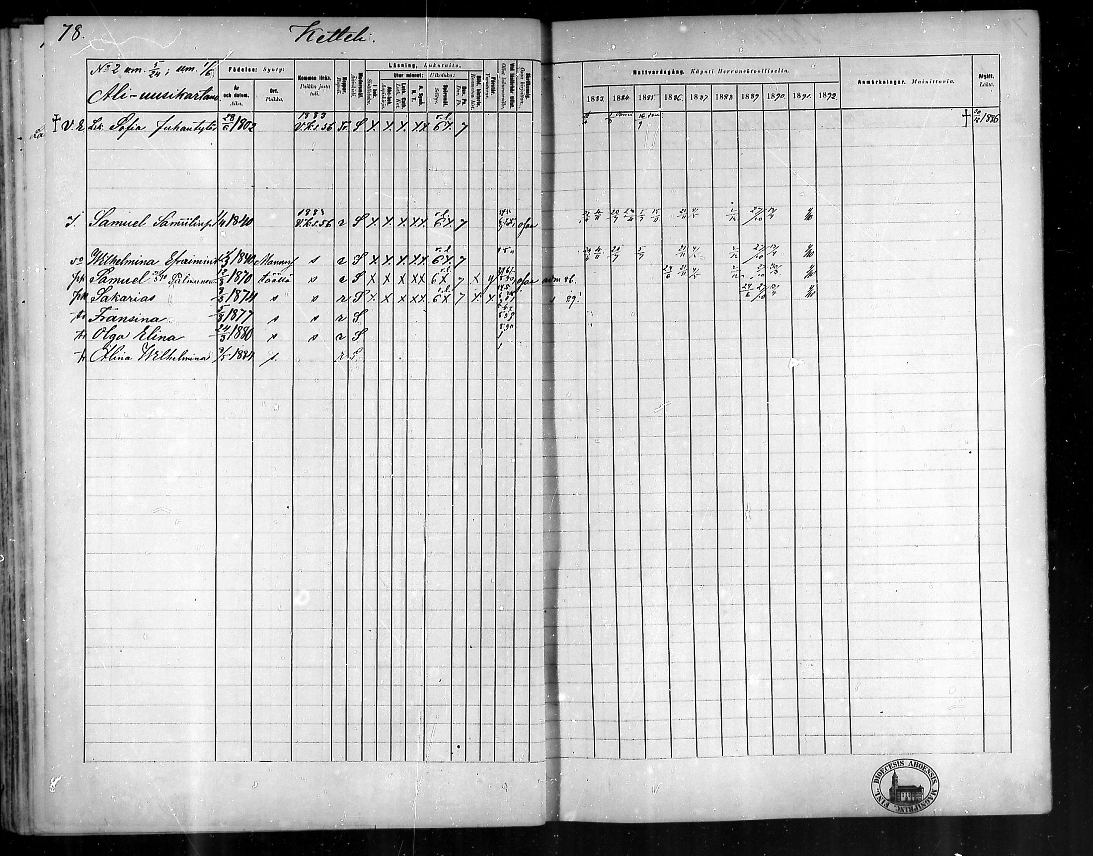 [ ../kirjat/Kirkonkirjat/pyhamaa/rippikirja_1883-1891_mko11-19/kuvat/73.jpg ]
