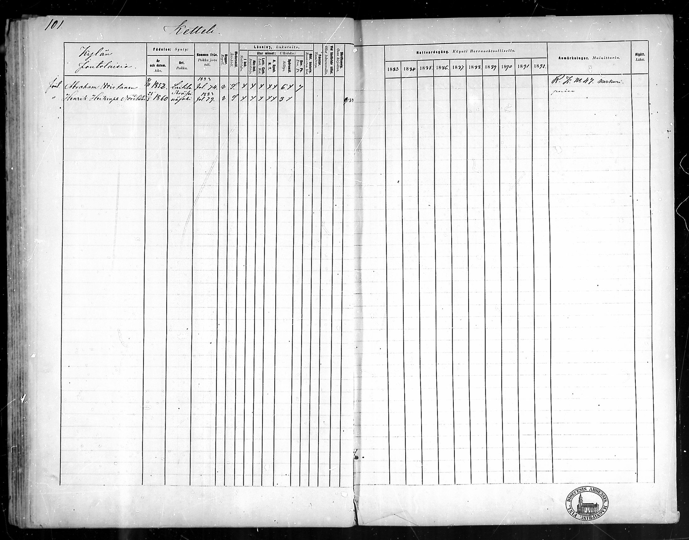 [ ../kirjat/Kirkonkirjat/pyhamaa/rippikirja_1883-1891_mko11-19/kuvat/95.jpg ]