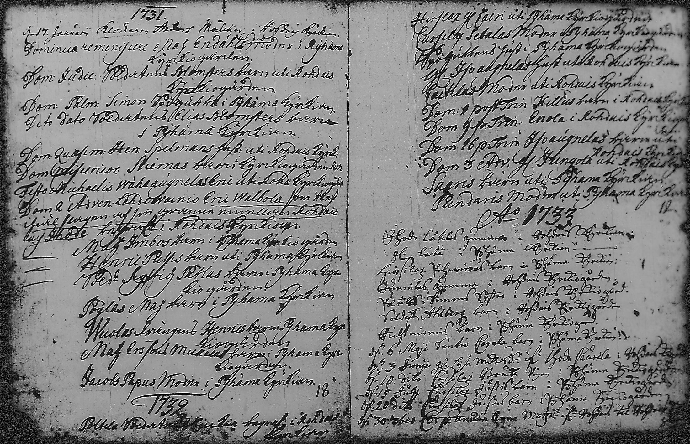 [ ../kirjat/Kirkonkirjat/pyharanta/syntyneet-vihityt-kuolleet_1685-1760_jk62/kuvat/77.jpg ]