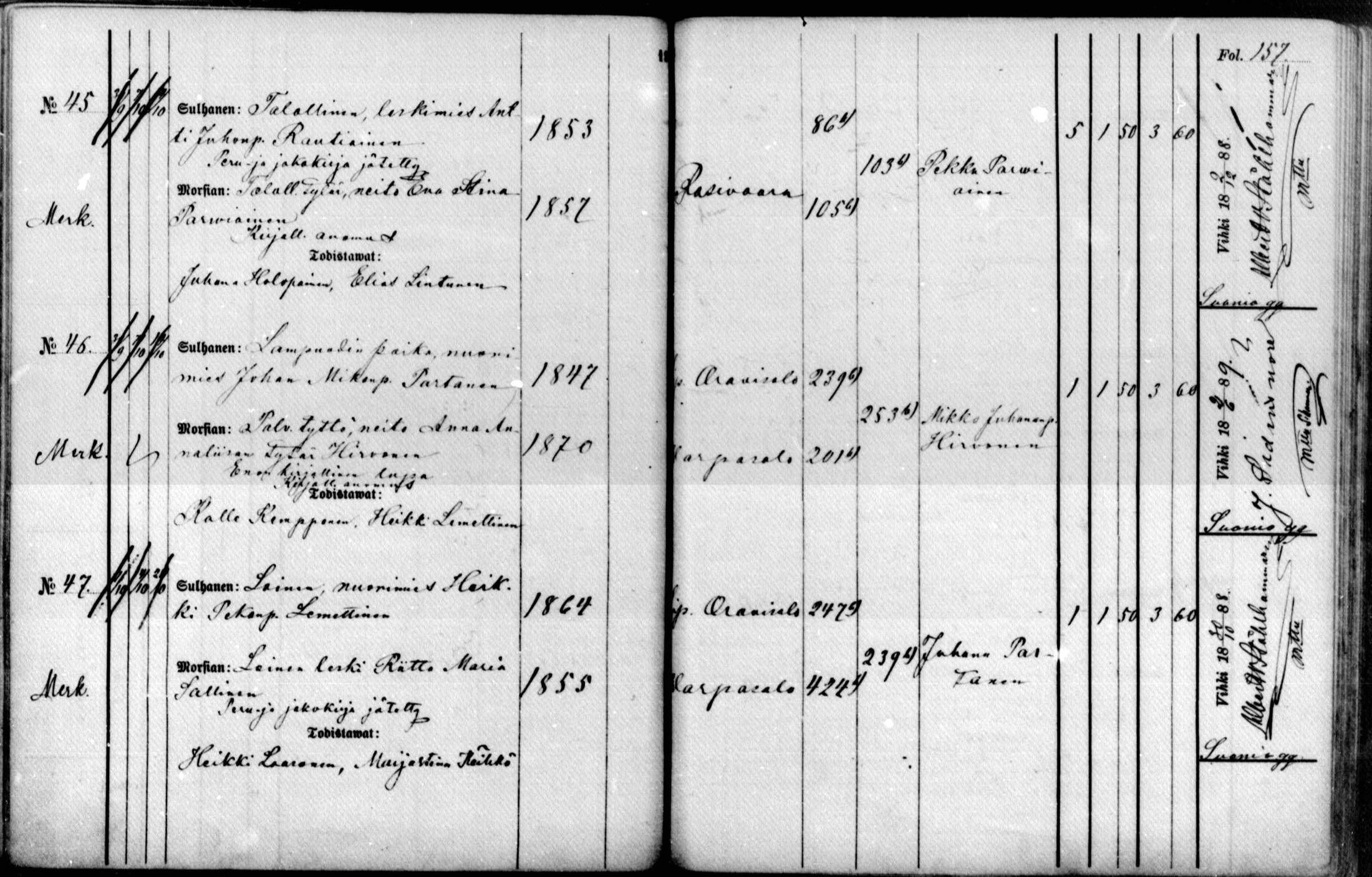 [ ../kirjat/Kirkonkirjat/raakkyla/kuulutetut_1880-1890_mko1-7/kuvat/157.jpg ]