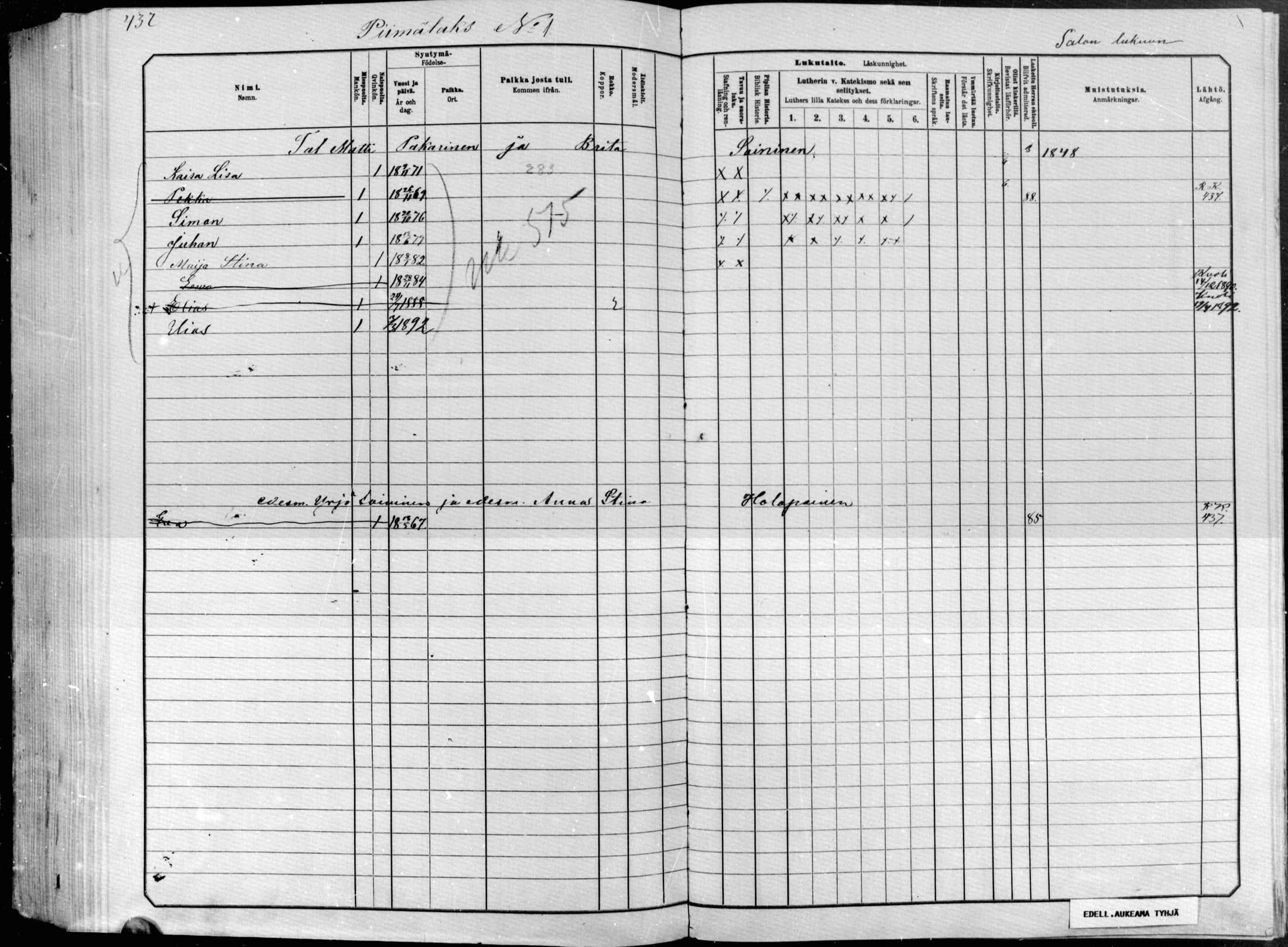 [ ../kirjat/Kirkonkirjat/raakkyla/lastenkirja_1881-1890_mko1-13/kuvat/353.jpg ]