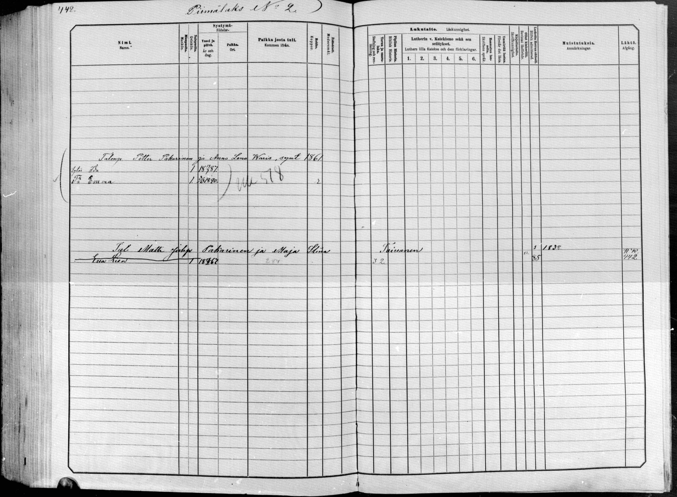 [ ../kirjat/Kirkonkirjat/raakkyla/lastenkirja_1881-1890_mko1-13/kuvat/357.jpg ]