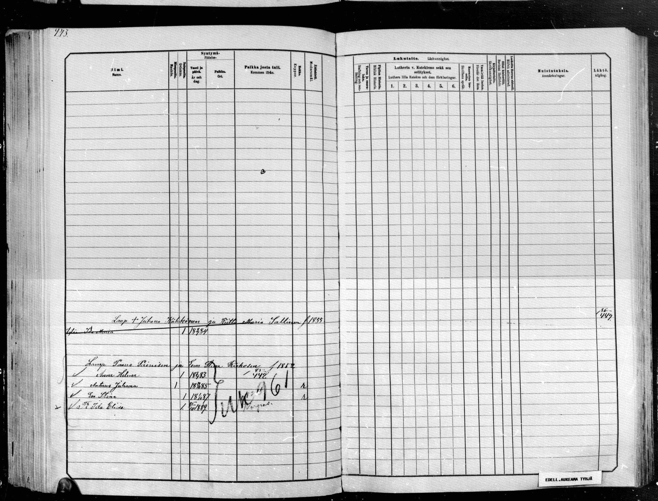 [ ../kirjat/Kirkonkirjat/raakkyla/lastenkirja_1881-1890_mko14-26/kuvat/176.jpg ]