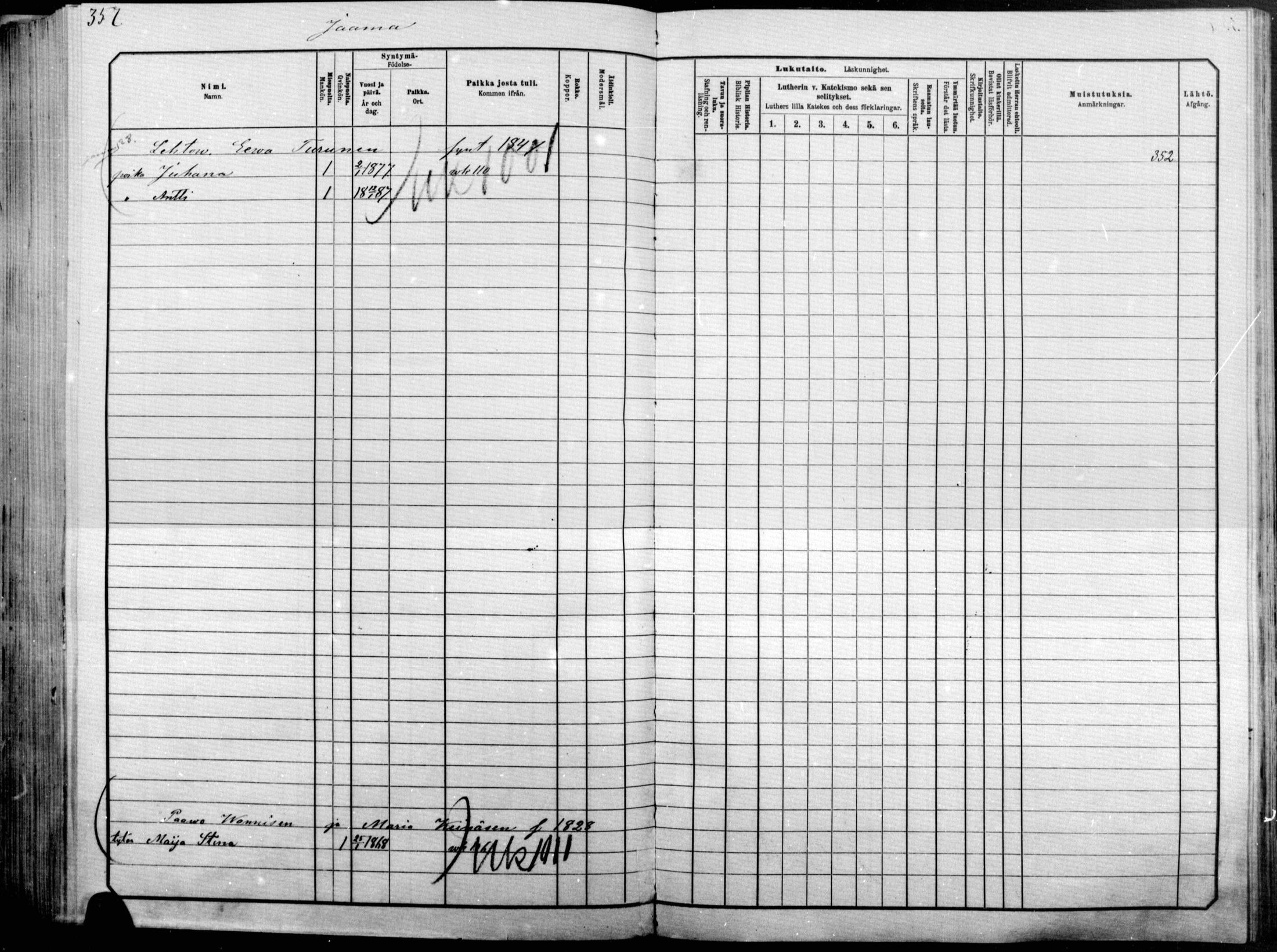 [ ../kirjat/Kirkonkirjat/raakkyla/lastenkirja_1881-1890_mko14-26/kuvat/278.jpg ]