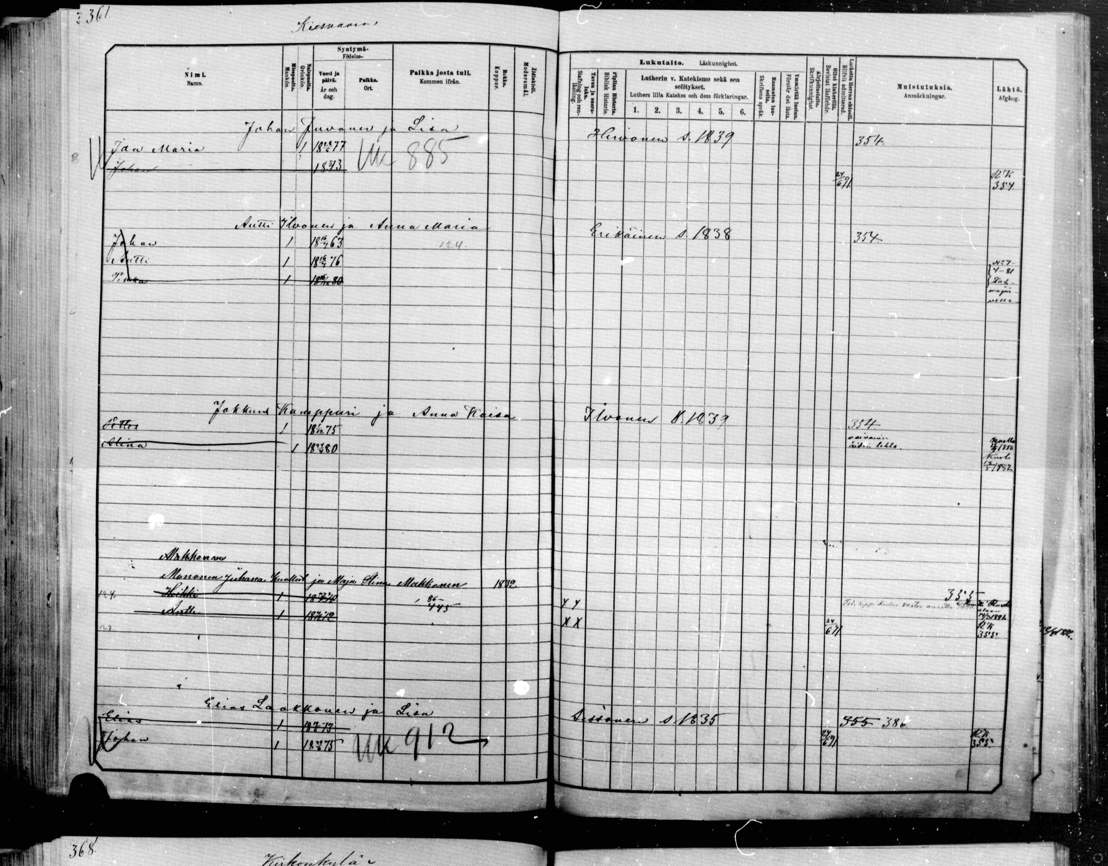 [ ../kirjat/Kirkonkirjat/raakkyla/lastenkirja_1881-1890_mko14-26/kuvat/280.jpg ]