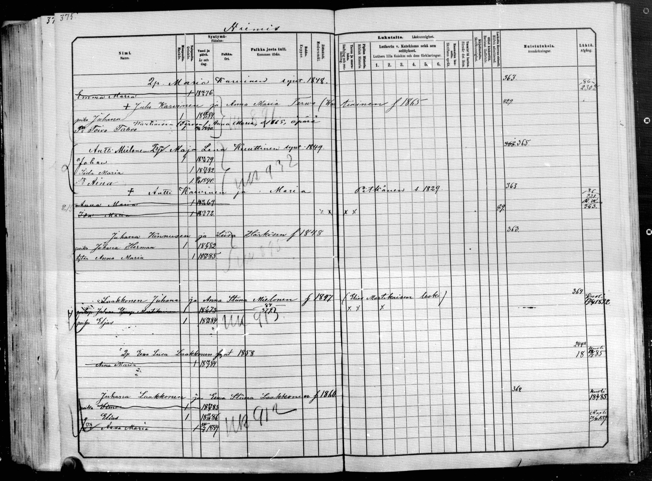 [ ../kirjat/Kirkonkirjat/raakkyla/lastenkirja_1881-1890_mko14-26/kuvat/293.jpg ]