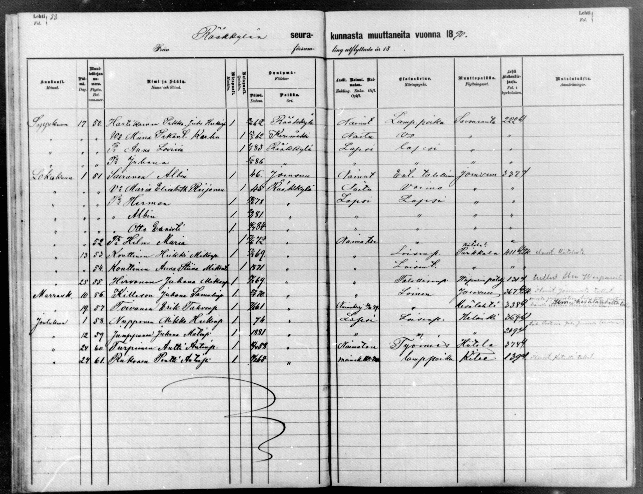 [ ../kirjat/Kirkonkirjat/raakkyla/muuttaneet_1880-1890_mko6-7/kuvat/33.jpg ]