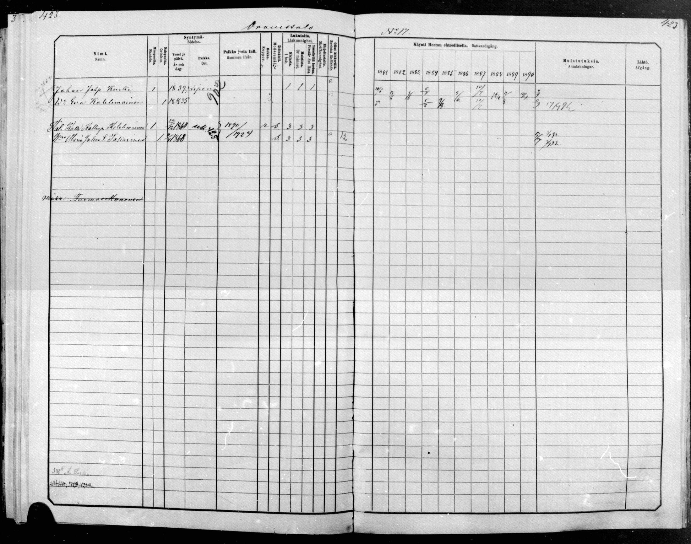 [ ../kirjat/Kirkonkirjat/raakkyla/rippikirja_1881-1891_mko1-13/kuvat/360.jpg ]