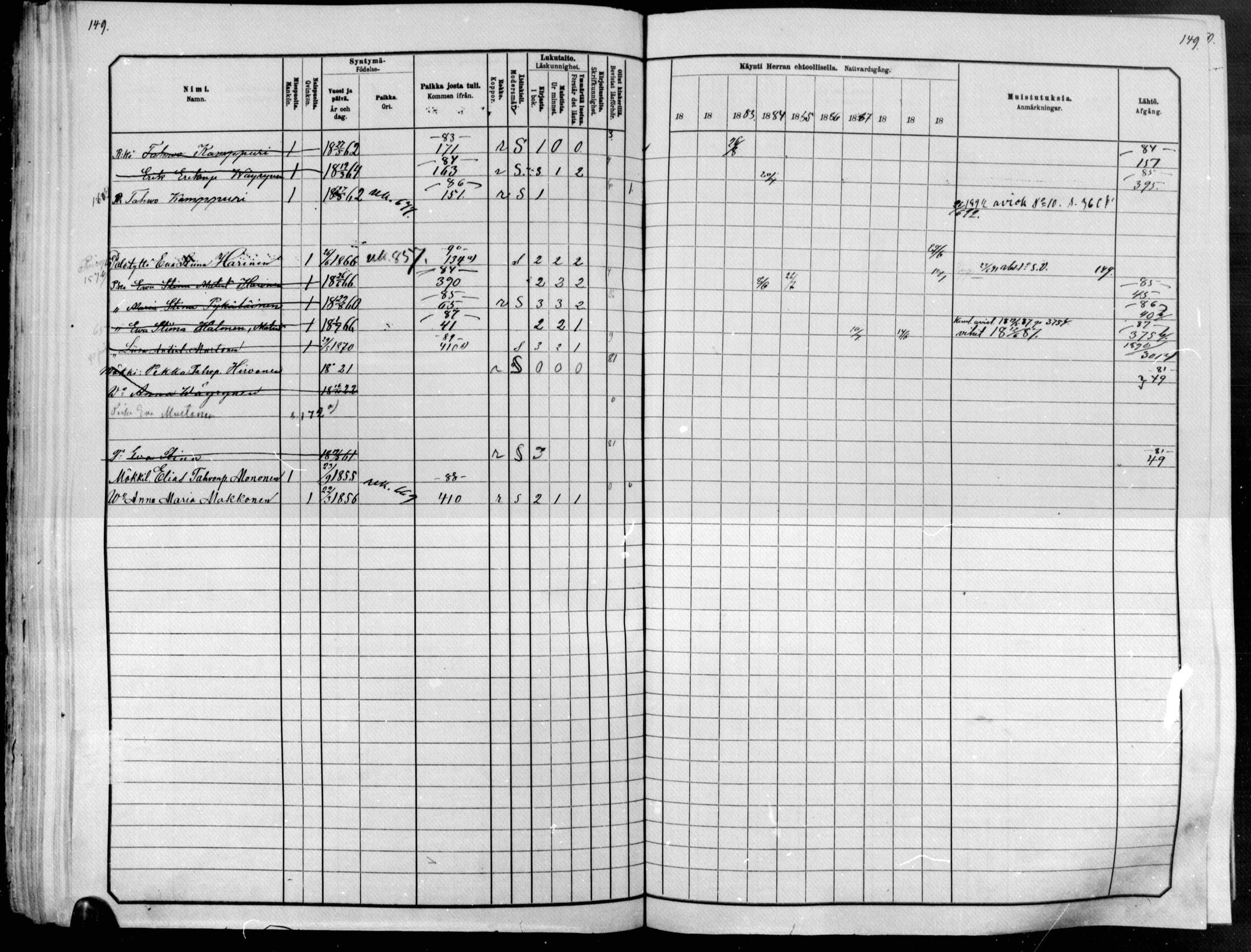 [ ../kirjat/Kirkonkirjat/raakkyla/rippikirja_1881-1891_mko14-26/kuvat/119.jpg ]