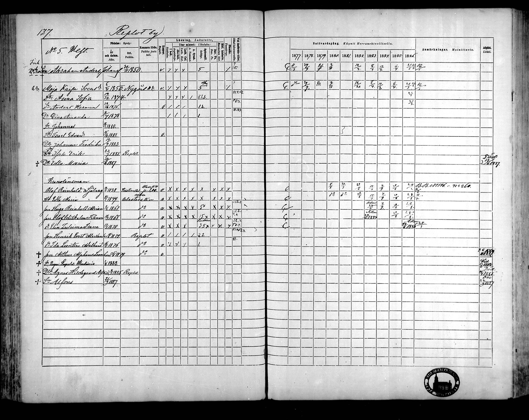 [ ../kirjat/Kirkonkirjat/raippaluoto/rippikirja_1877-1887_mko65-75/kuvat/120.jpg ]