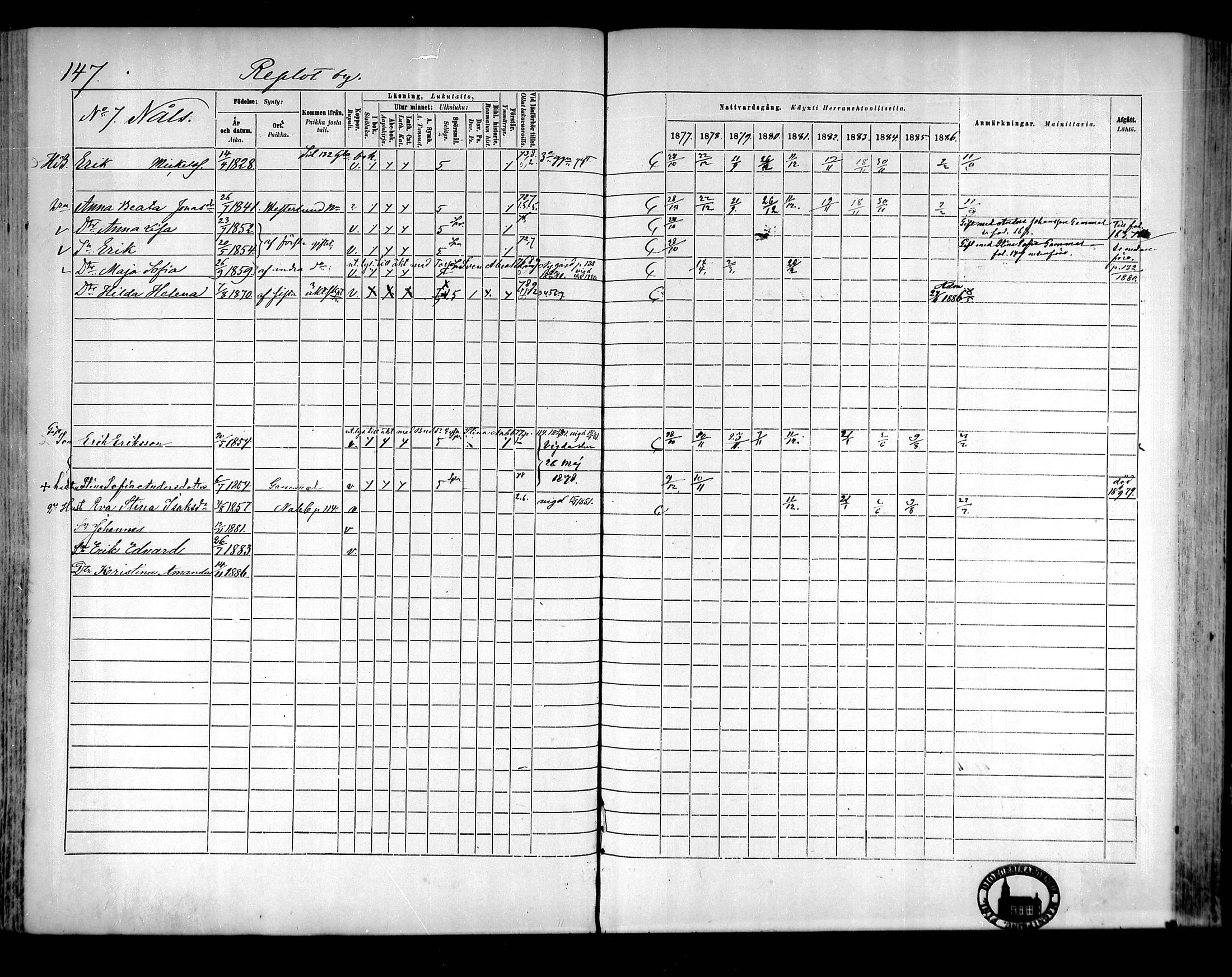 [ ../kirjat/Kirkonkirjat/raippaluoto/rippikirja_1877-1887_mko65-75/kuvat/129.jpg ]