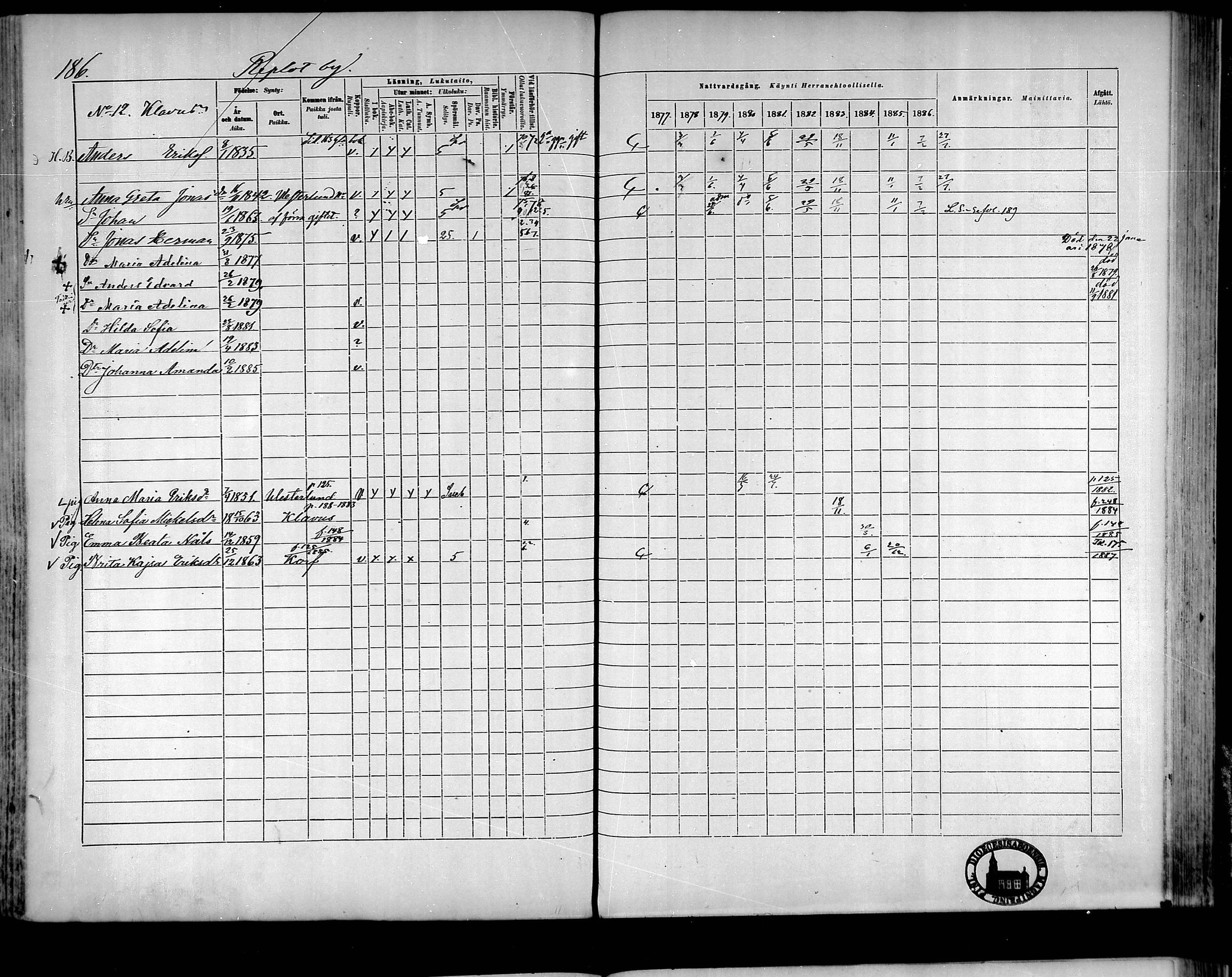 [ ../kirjat/Kirkonkirjat/raippaluoto/rippikirja_1877-1887_mko65-75/kuvat/165.jpg ]