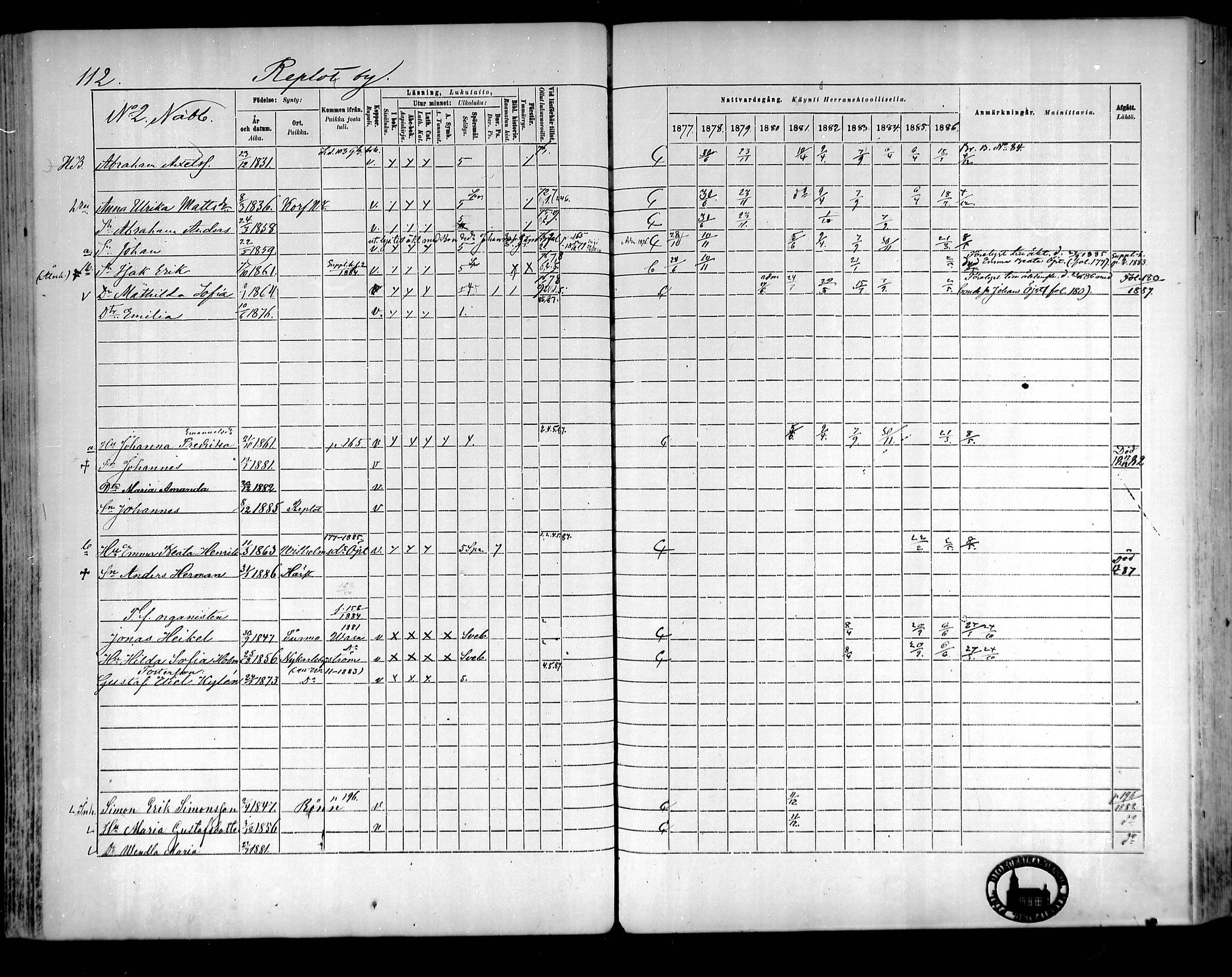 [ ../kirjat/Kirkonkirjat/raippaluoto/rippikirja_1877-1887_mko65-75/kuvat/97.jpg ]
