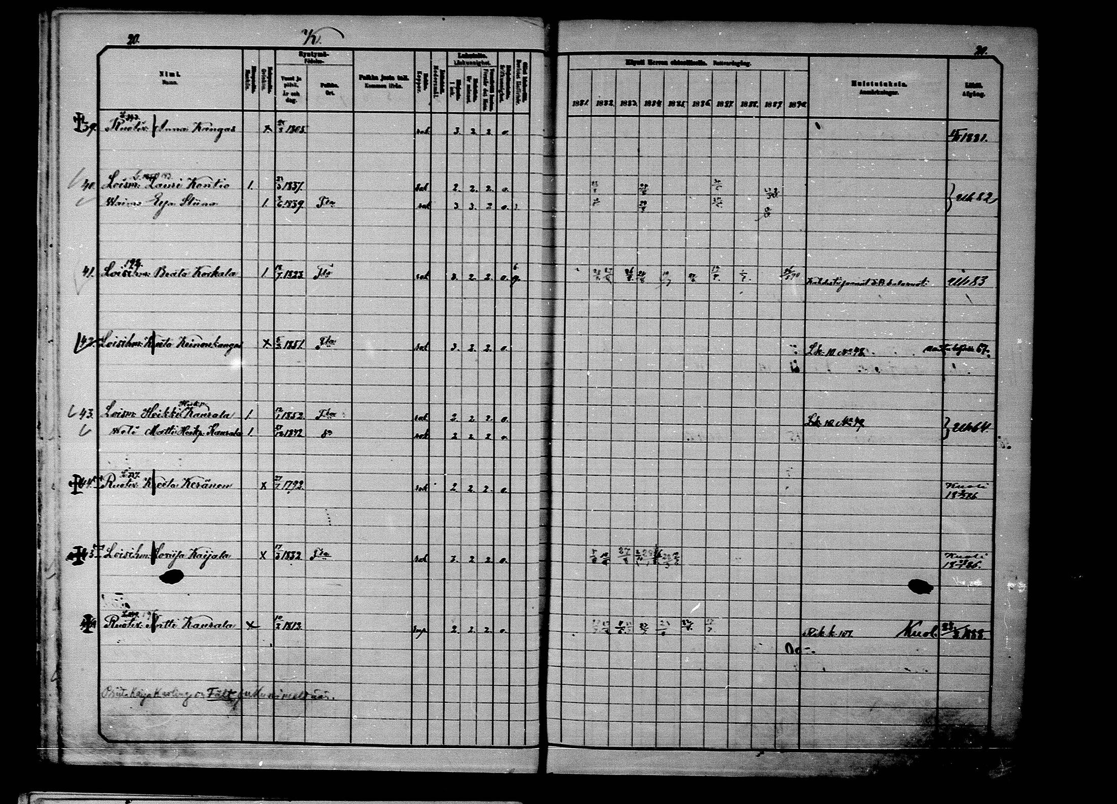 [ ../kirjat/Kirkonkirjat/rantsila/rippikirja_1880-1890_mko59-61/kuvat/20.jpg ]