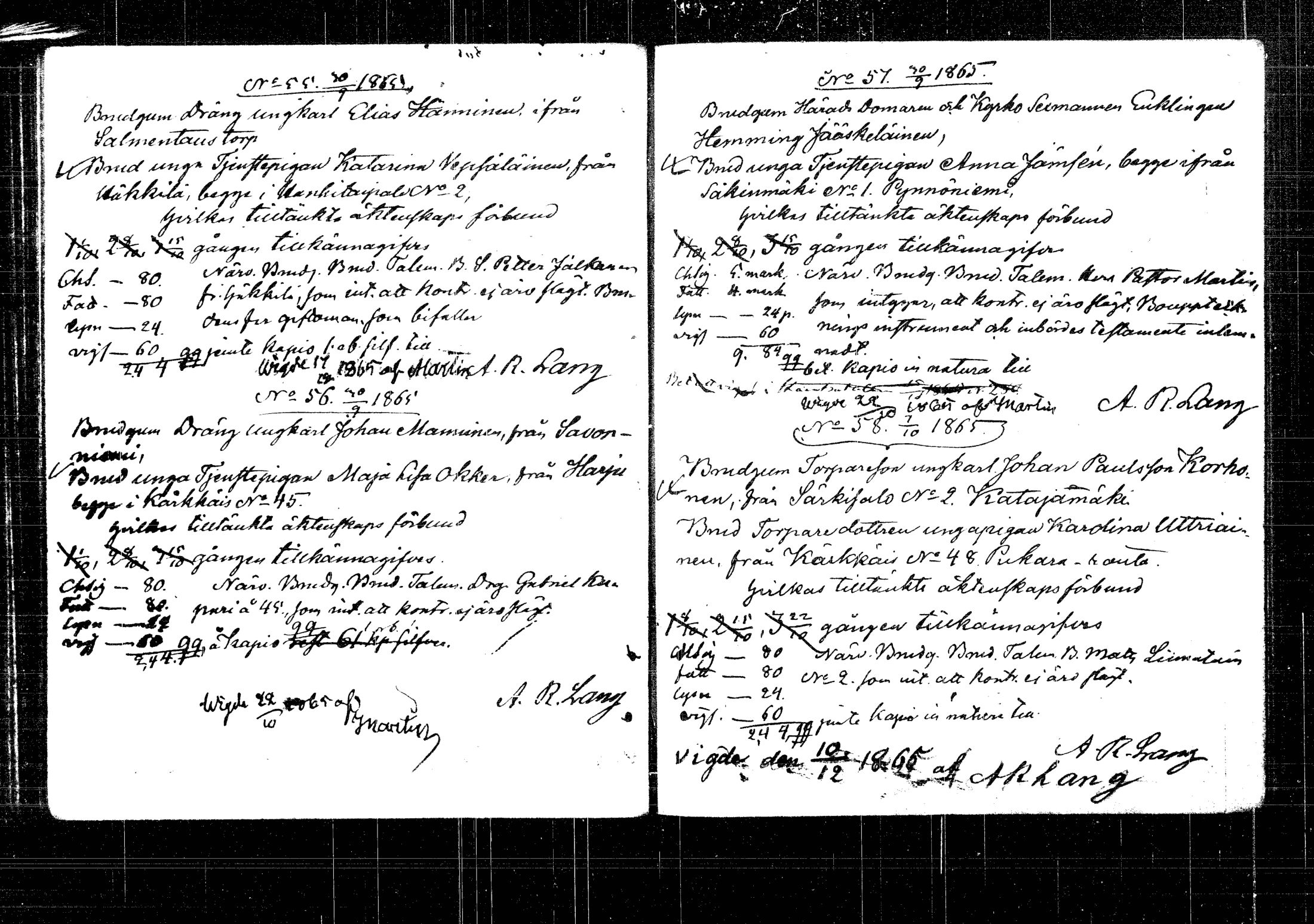 [ ../kirjat/Kirkonkirjat/rautalampi/kuulutetut_1859-1868_tk1103/kuvat/156.jpg ]