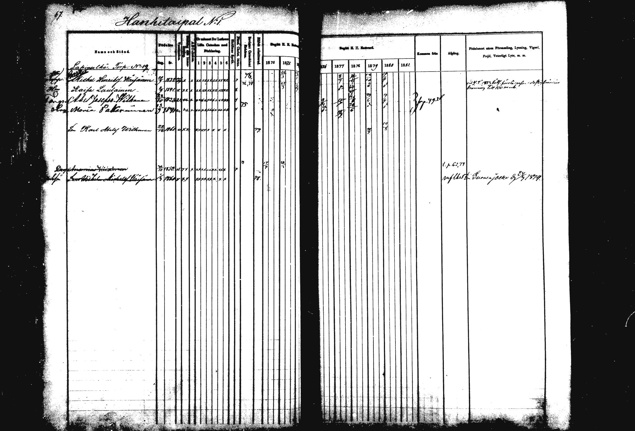 [ ../kirjat/Kirkonkirjat/rautalampi/rippikirja_1872-1881_mko185-202/kuvat/67.jpg ]