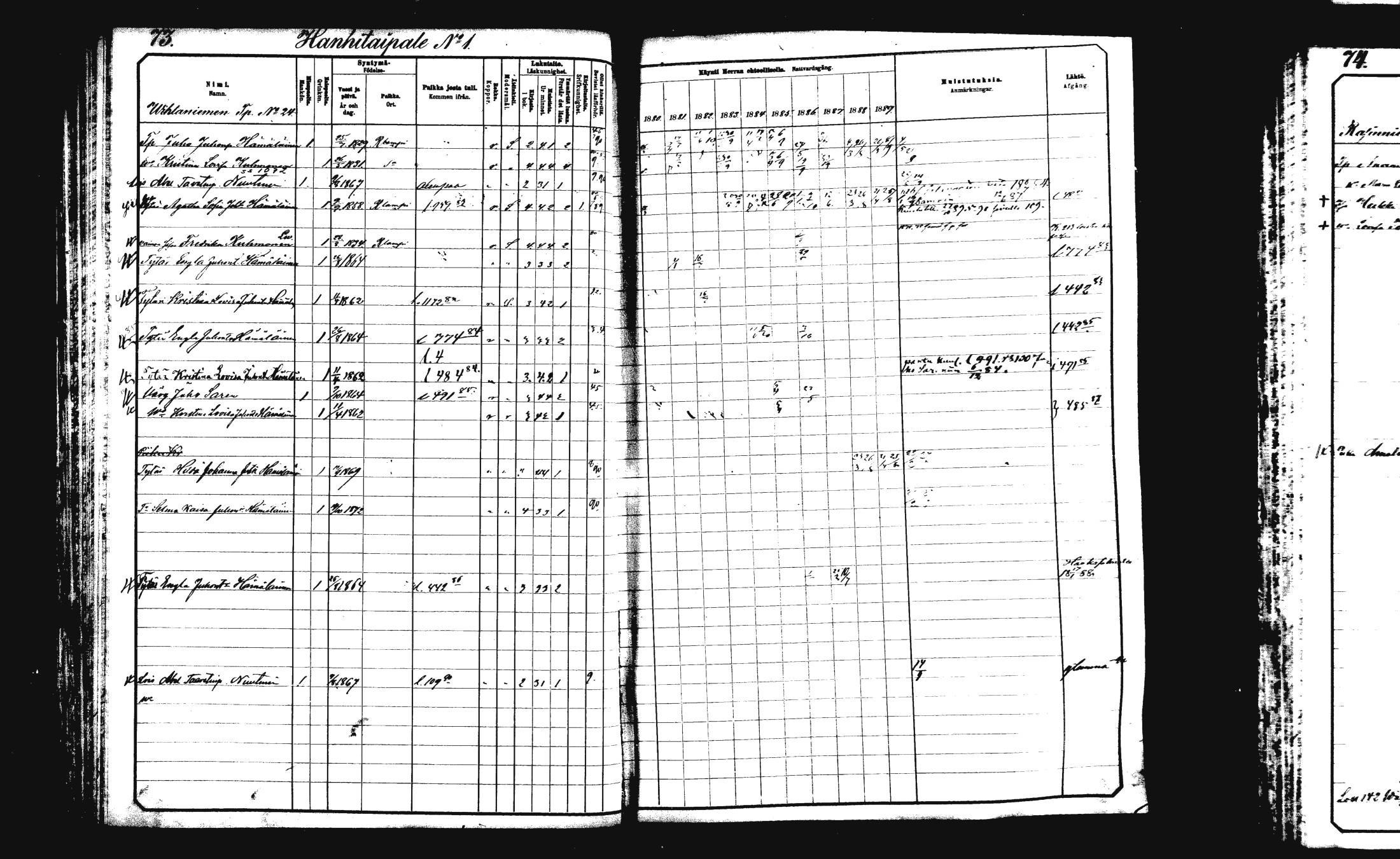 [ ../kirjat/Kirkonkirjat/rautalampi/rippikirja_1882-1890_mko235-252/kuvat/77.jpg ]