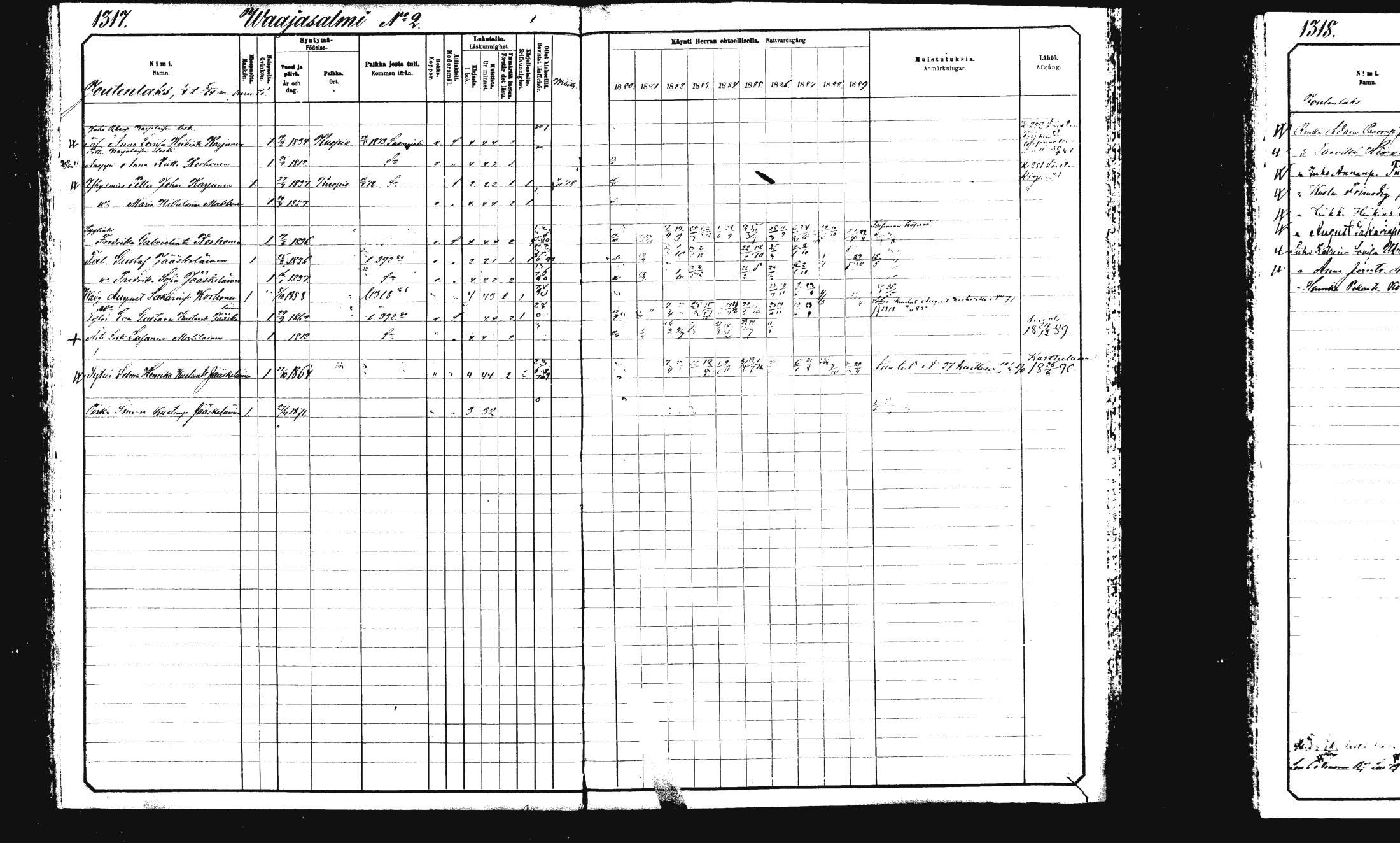 [ ../kirjat/Kirkonkirjat/rautalampi/rippikirja_1882-1890_mko271-282/kuvat/270.jpg ]