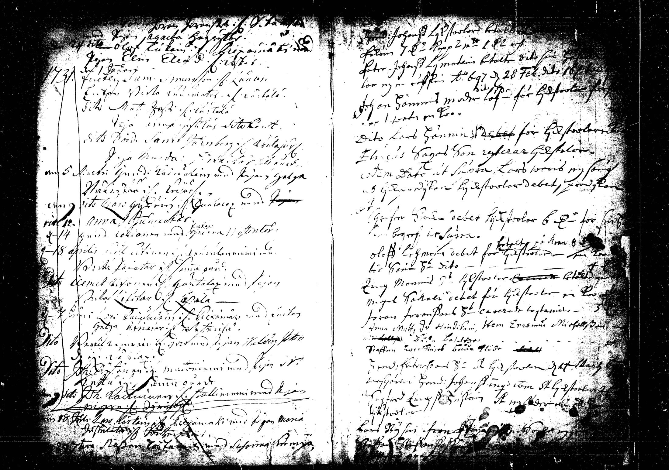 [ ../kirjat/Kirkonkirjat/rautalampi/syntyneet-vihityt-kuolleet_1695-1712_tk1101/kuvat/152.jpg ]