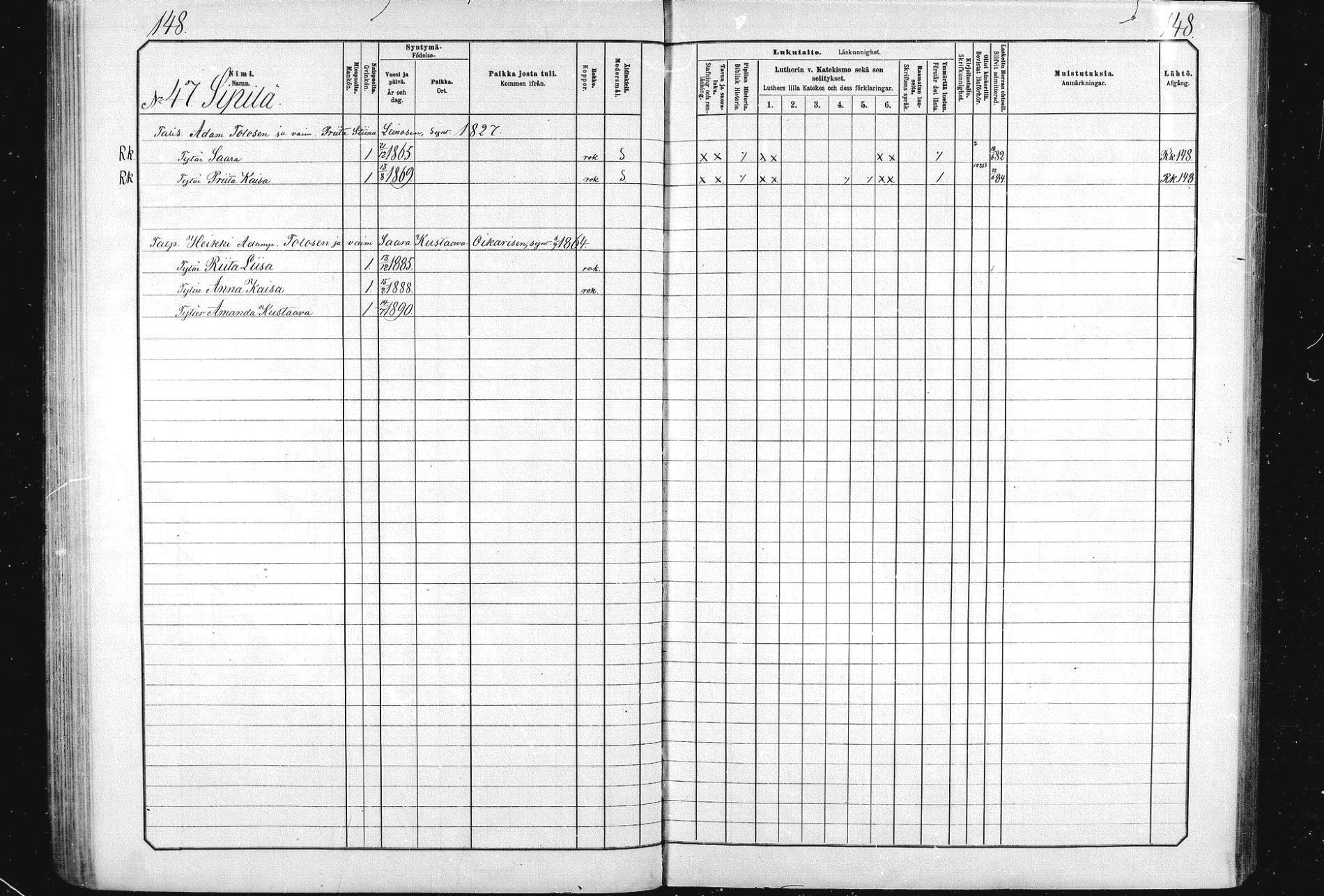 [ ../kirjat/Kirkonkirjat/ristijarvi/lastenkirja_1881-1890_mko1-14/kuvat/145.jpg ]