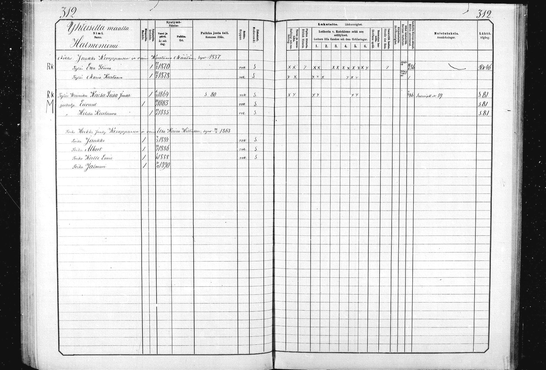 [ ../kirjat/Kirkonkirjat/ristijarvi/lastenkirja_1881-1890_mko1-14/kuvat/301.jpg ]