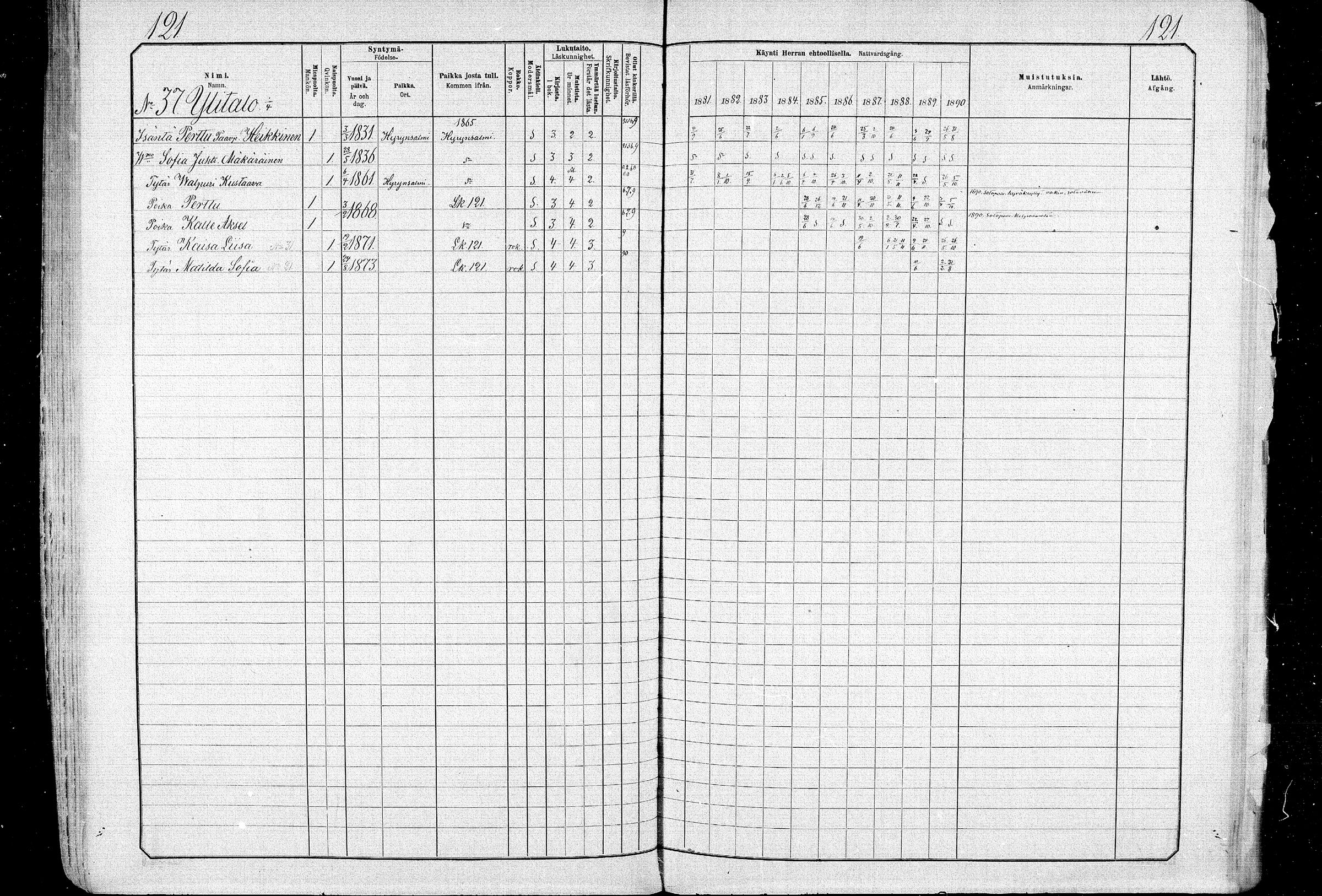 [ ../kirjat/Kirkonkirjat/ristijarvi/rippikirja_1881-1890_mko37-51/kuvat/120.jpg ]