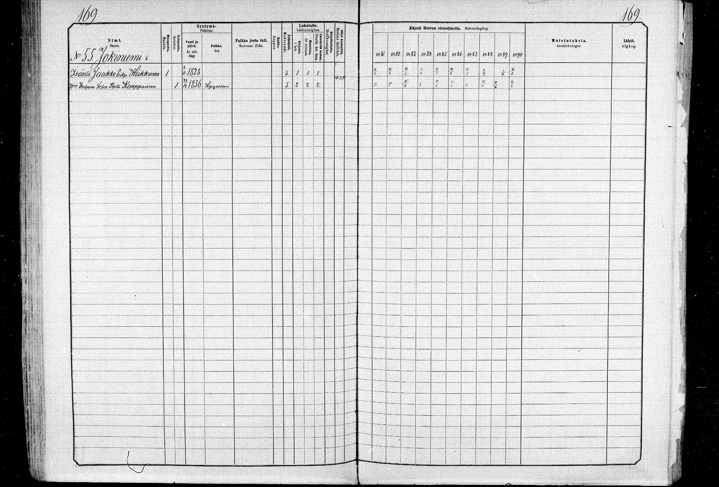 [ ../kirjat/Kirkonkirjat/ristijarvi/rippikirja_1881-1890_mko37-51/kuvat/167.jpg ]