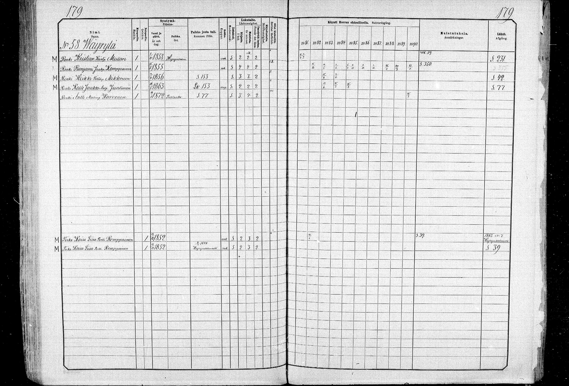 [ ../kirjat/Kirkonkirjat/ristijarvi/rippikirja_1881-1890_mko37-51/kuvat/177.jpg ]