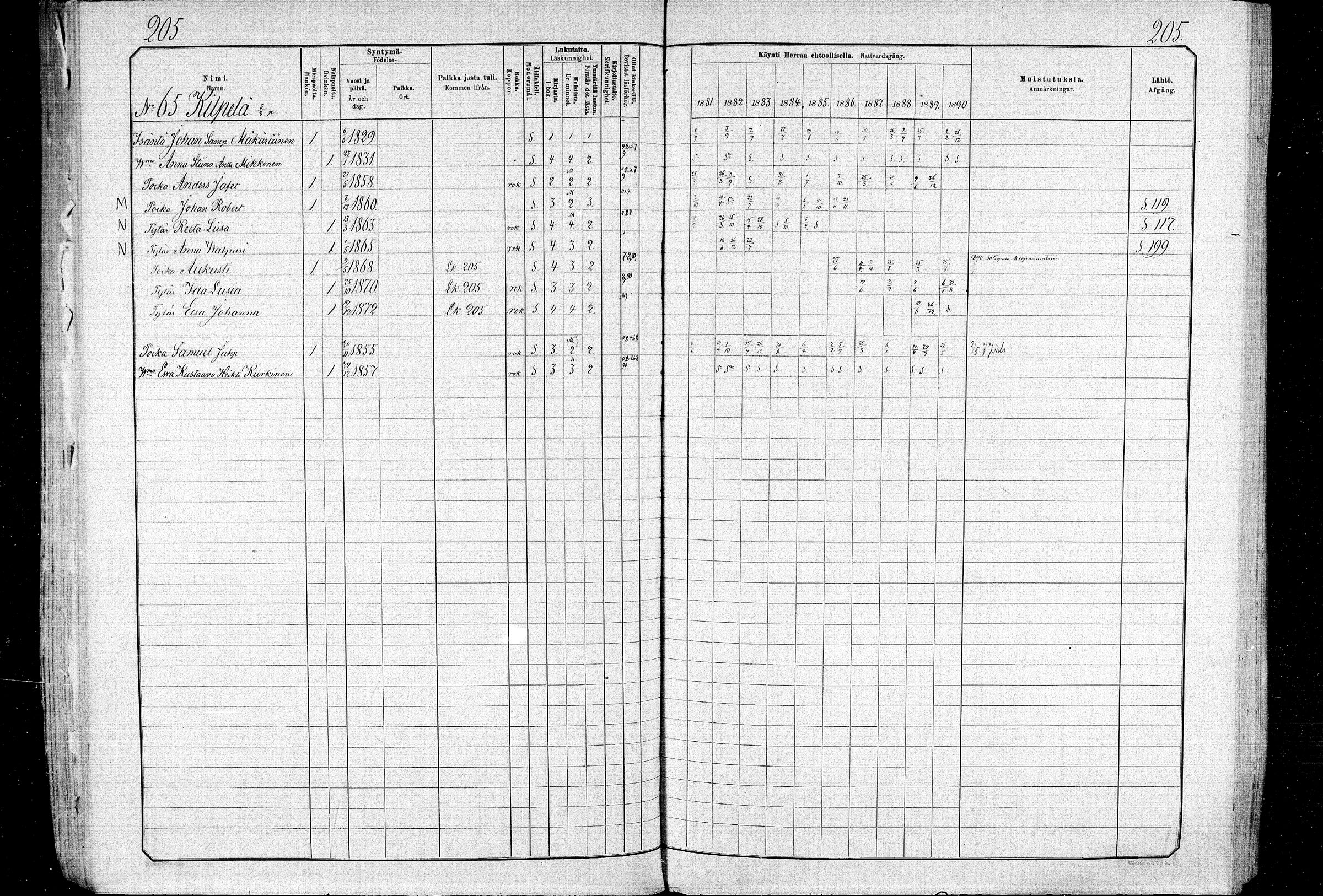 [ ../kirjat/Kirkonkirjat/ristijarvi/rippikirja_1881-1890_mko37-51/kuvat/203.jpg ]