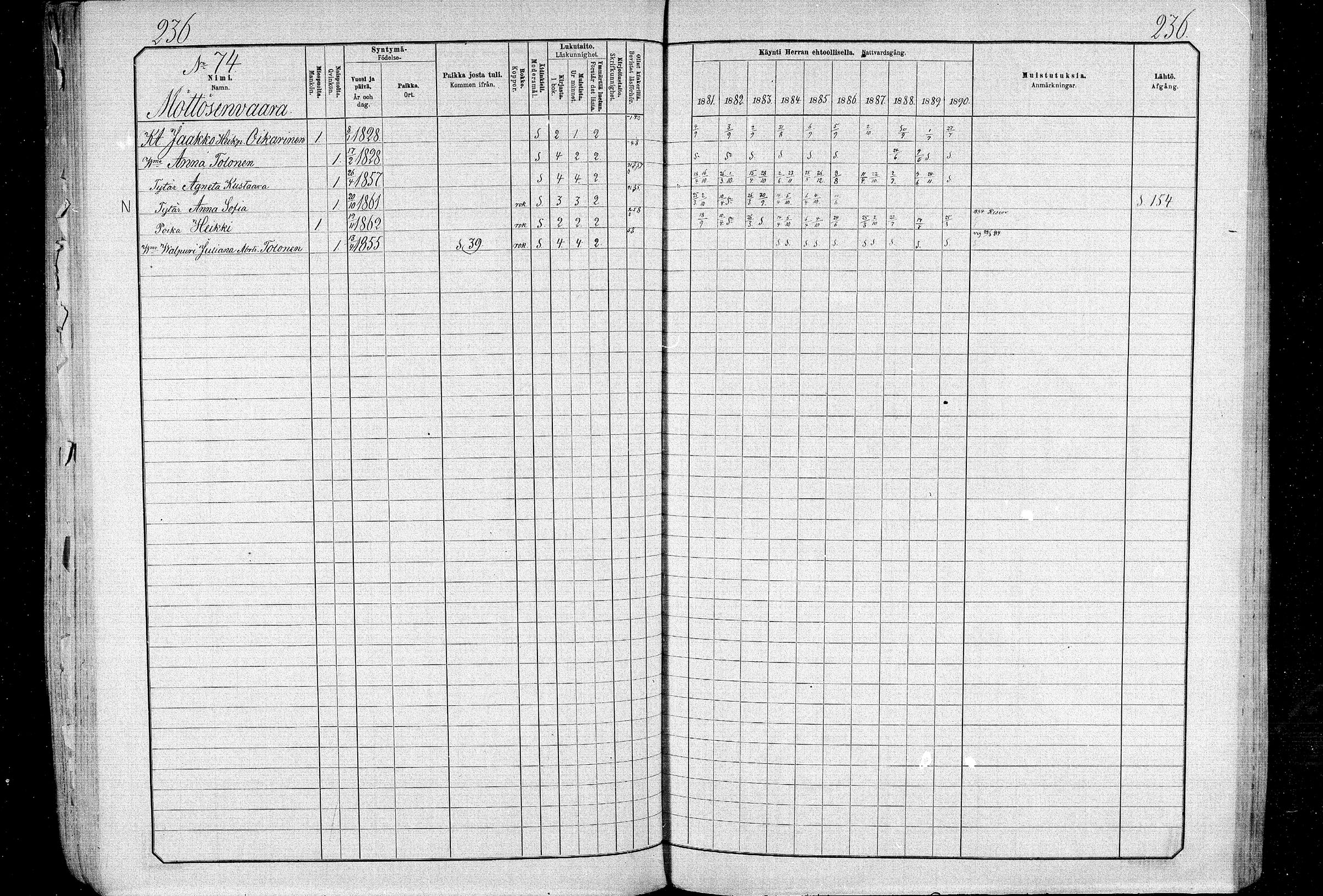 [ ../kirjat/Kirkonkirjat/ristijarvi/rippikirja_1881-1890_mko37-51/kuvat/234.jpg ]