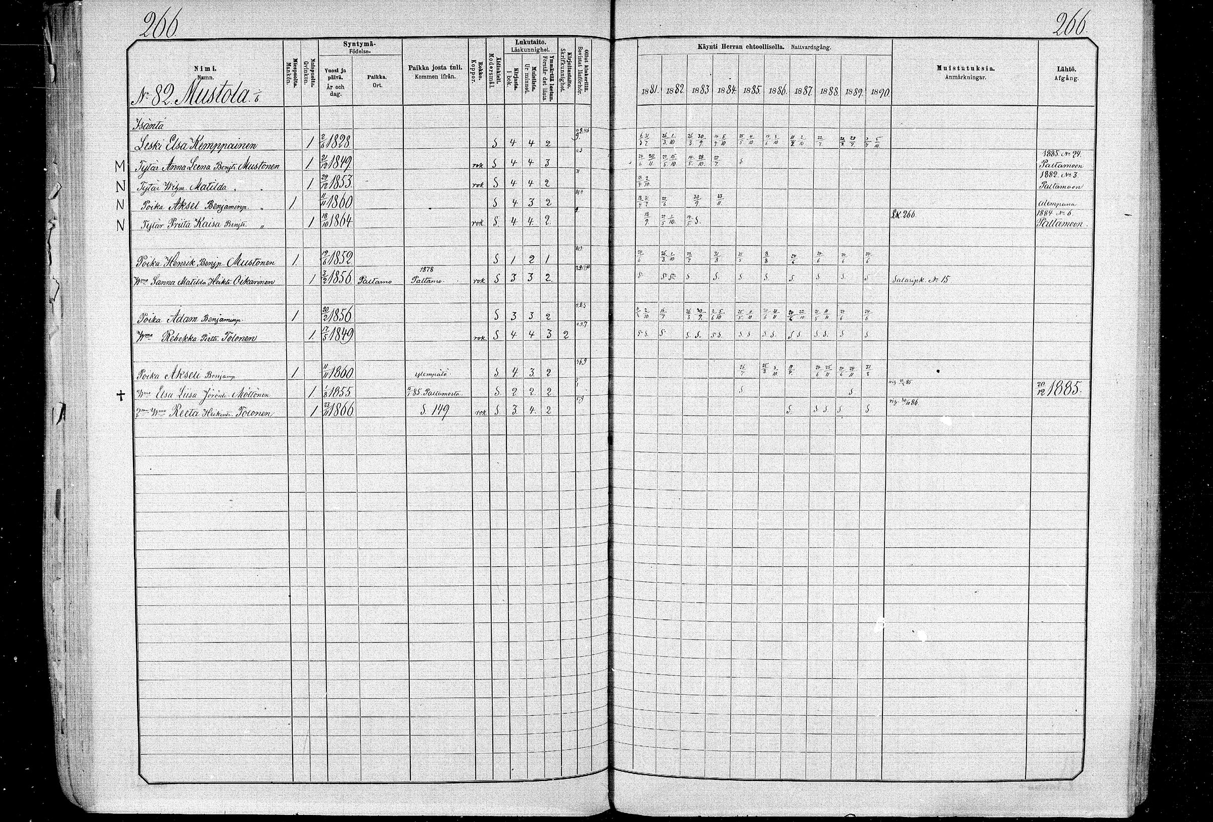[ ../kirjat/Kirkonkirjat/ristijarvi/rippikirja_1881-1890_mko37-51/kuvat/264.jpg ]