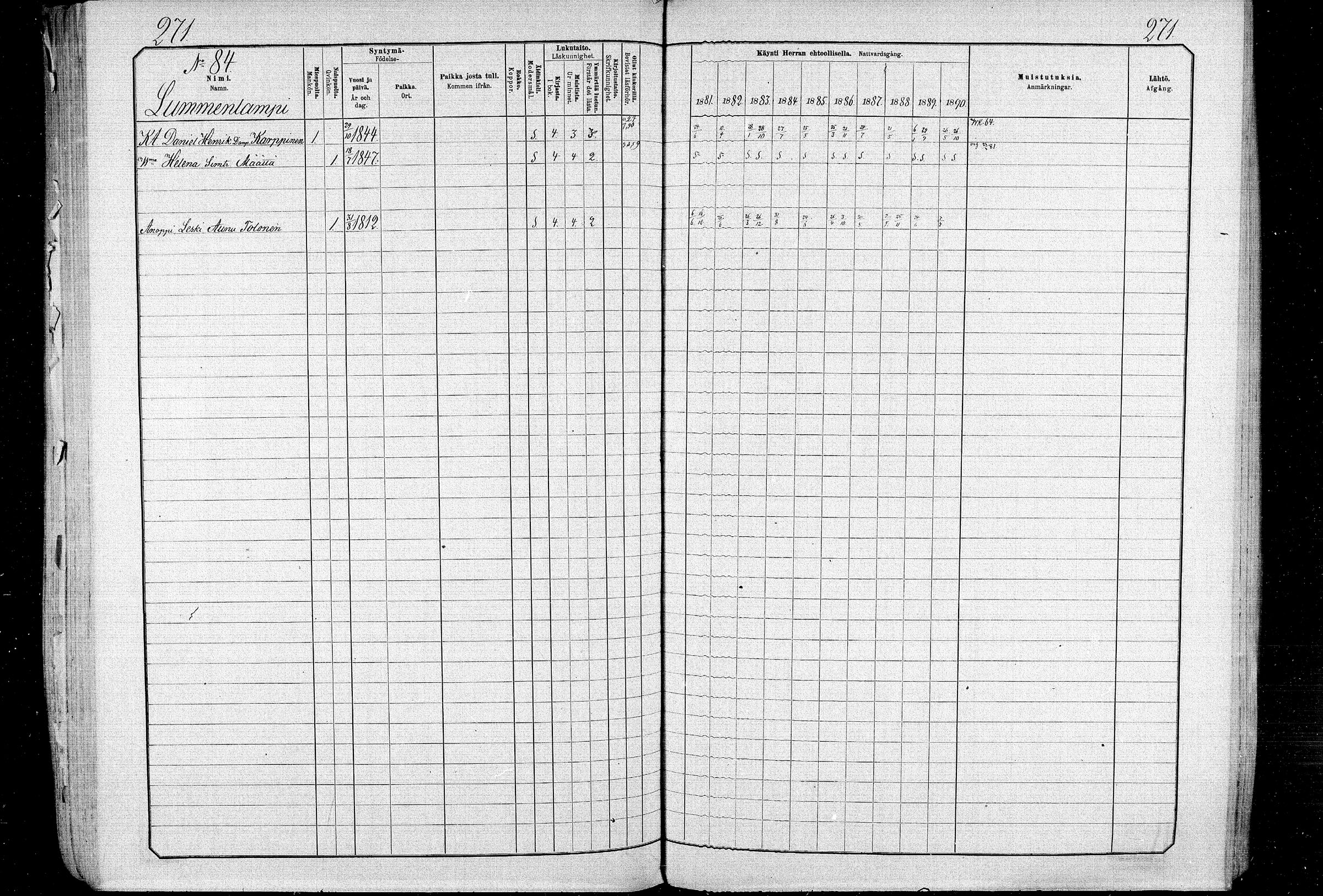 [ ../kirjat/Kirkonkirjat/ristijarvi/rippikirja_1881-1890_mko37-51/kuvat/269.jpg ]