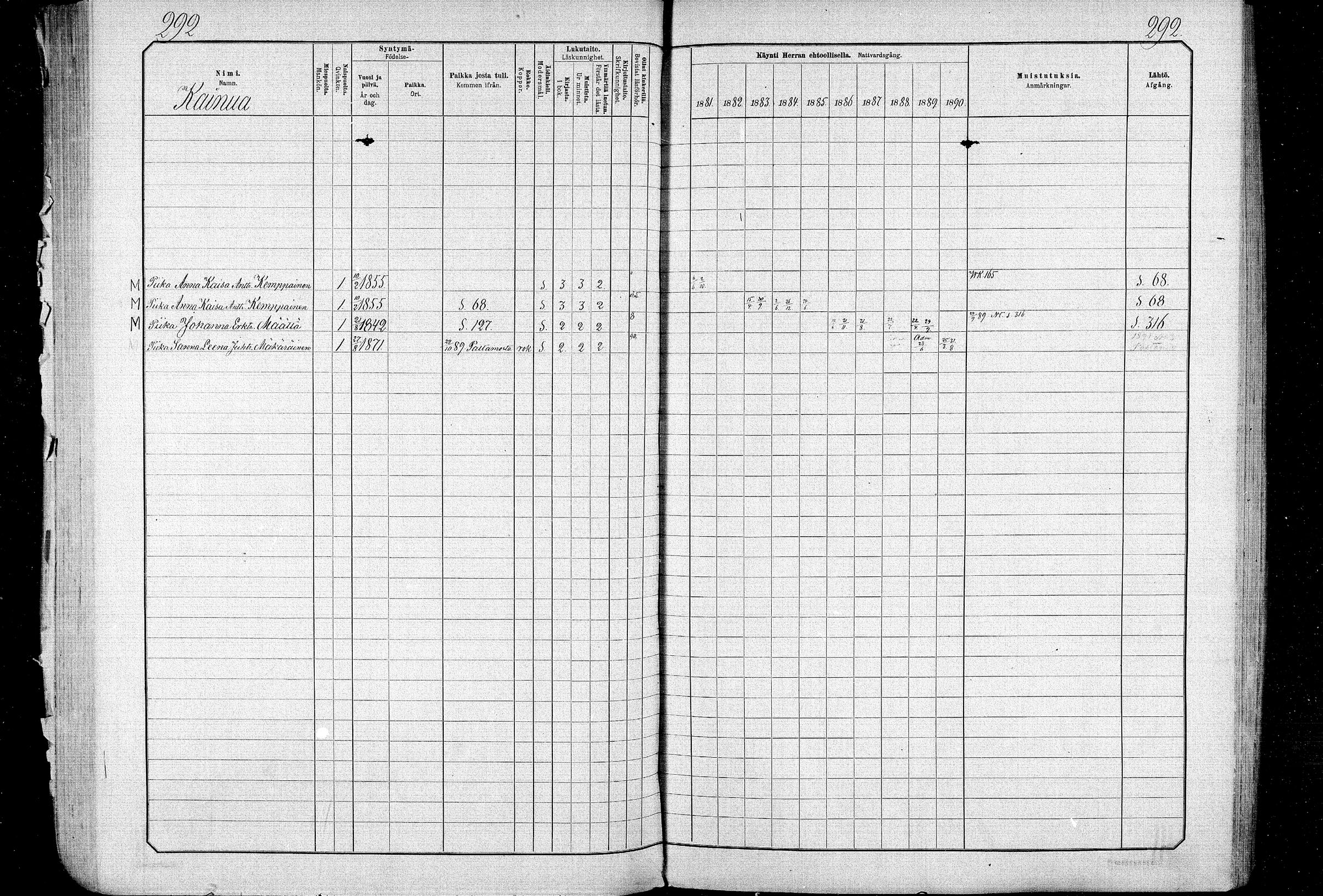[ ../kirjat/Kirkonkirjat/ristijarvi/rippikirja_1881-1890_mko37-51/kuvat/290.jpg ]