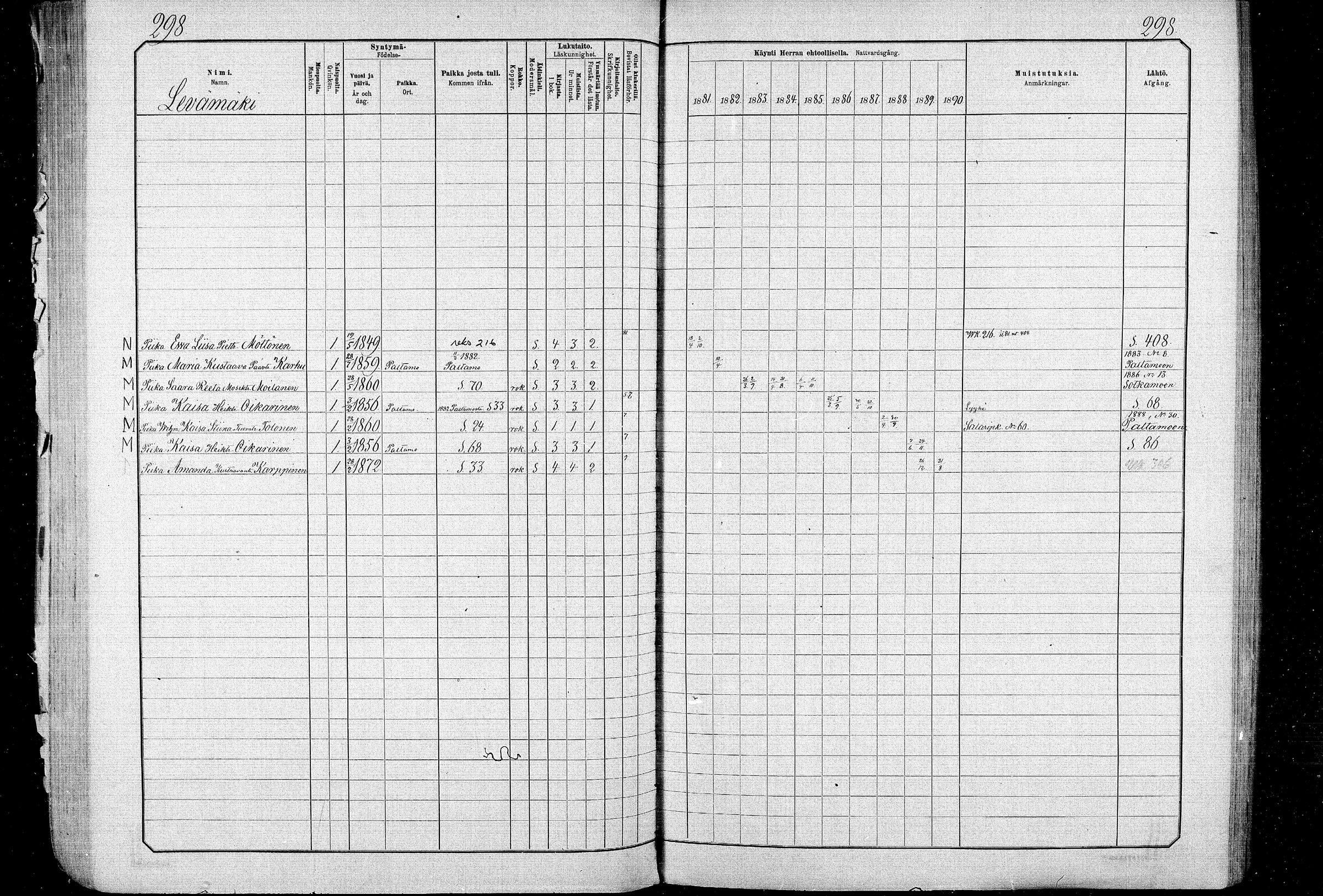 [ ../kirjat/Kirkonkirjat/ristijarvi/rippikirja_1881-1890_mko37-51/kuvat/296.jpg ]