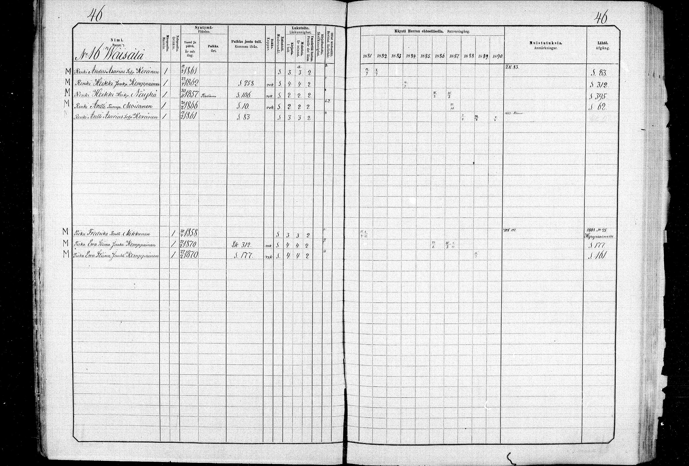 [ ../kirjat/Kirkonkirjat/ristijarvi/rippikirja_1881-1890_mko37-51/kuvat/46.jpg ]