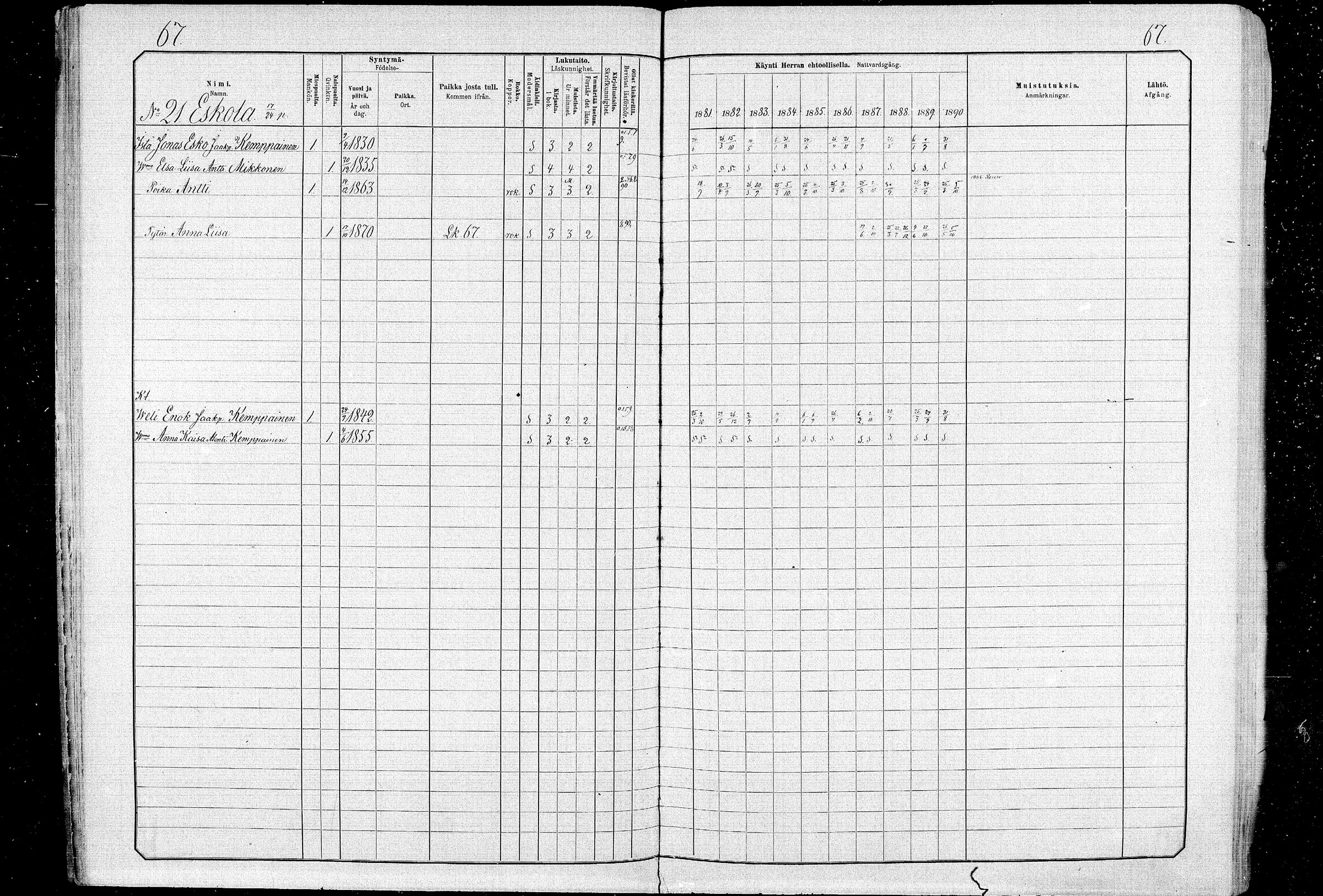 [ ../kirjat/Kirkonkirjat/ristijarvi/rippikirja_1881-1890_mko37-51/kuvat/66.jpg ]