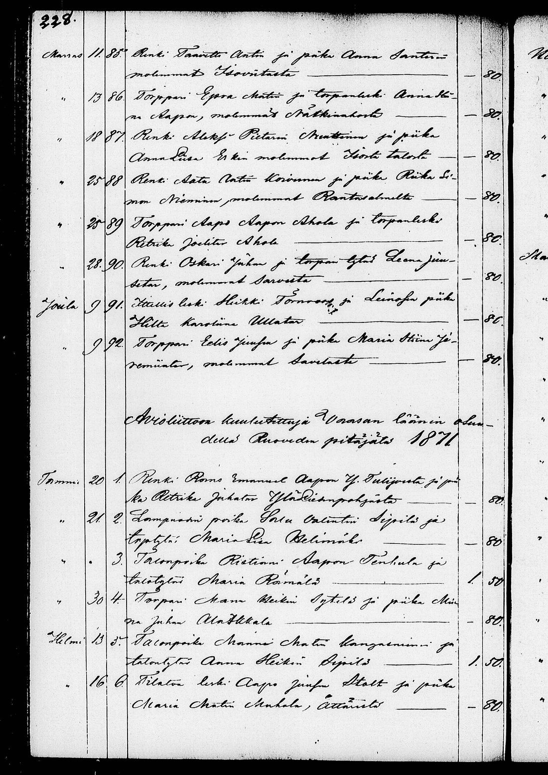 [ ../kirjat/Kirkonkirjat/ruovesi/kuulutetut_1848-1876_tk208/kuvat/234.jpg ]