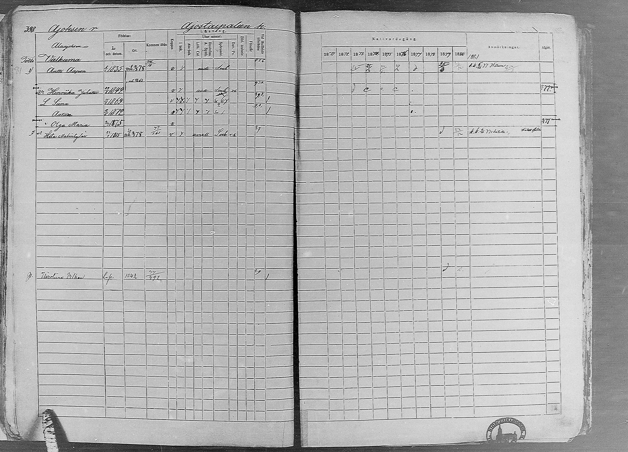 [ ../kirjat/Kirkonkirjat/ruovesi/rippikirja_1871-1880_mko96-146/kuvat/346.jpg ]