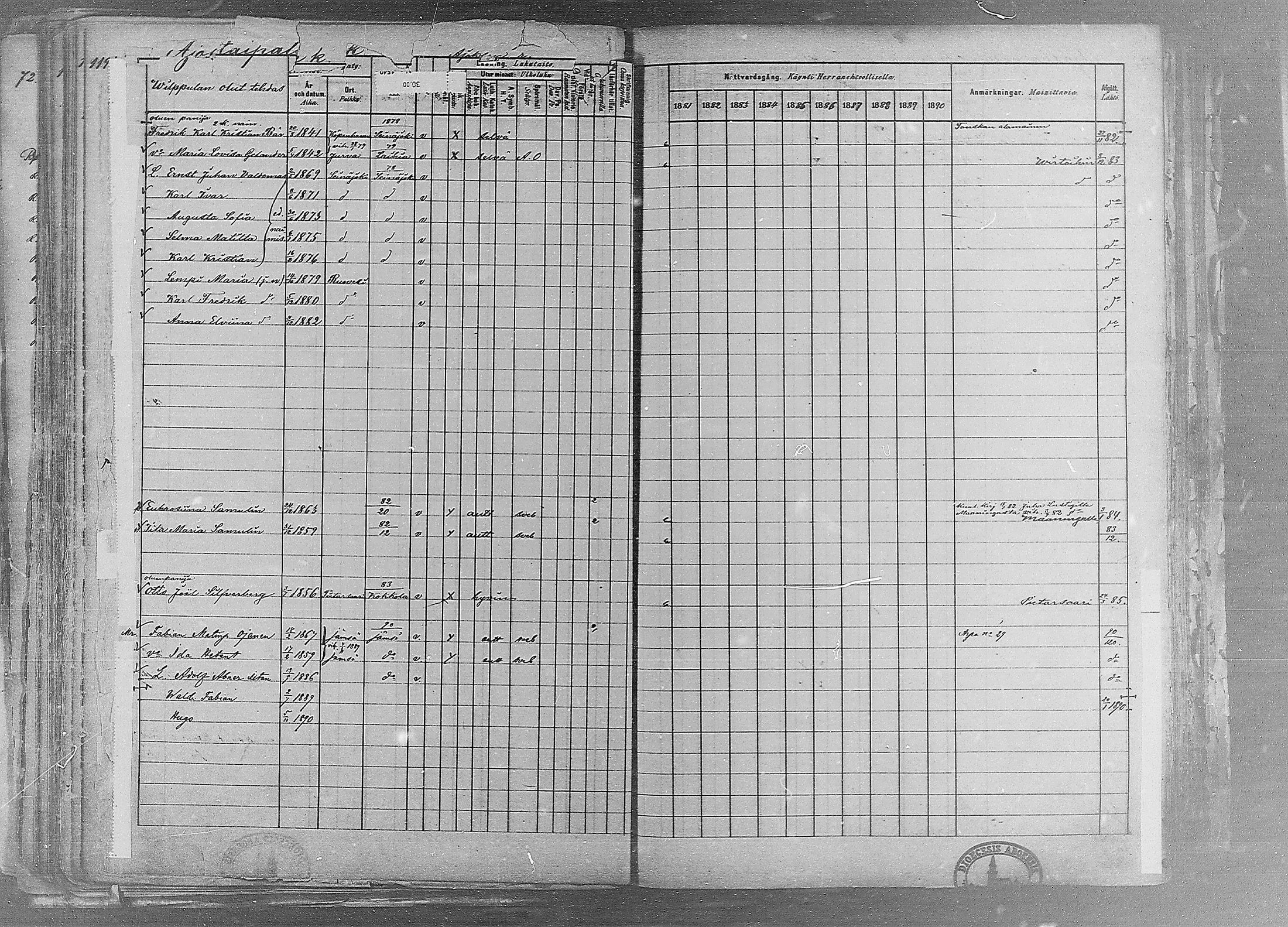 [ ../kirjat/Kirkonkirjat/ruovesi/rippikirja_1881-1890_mko1-55/kuvat/106.jpg ]