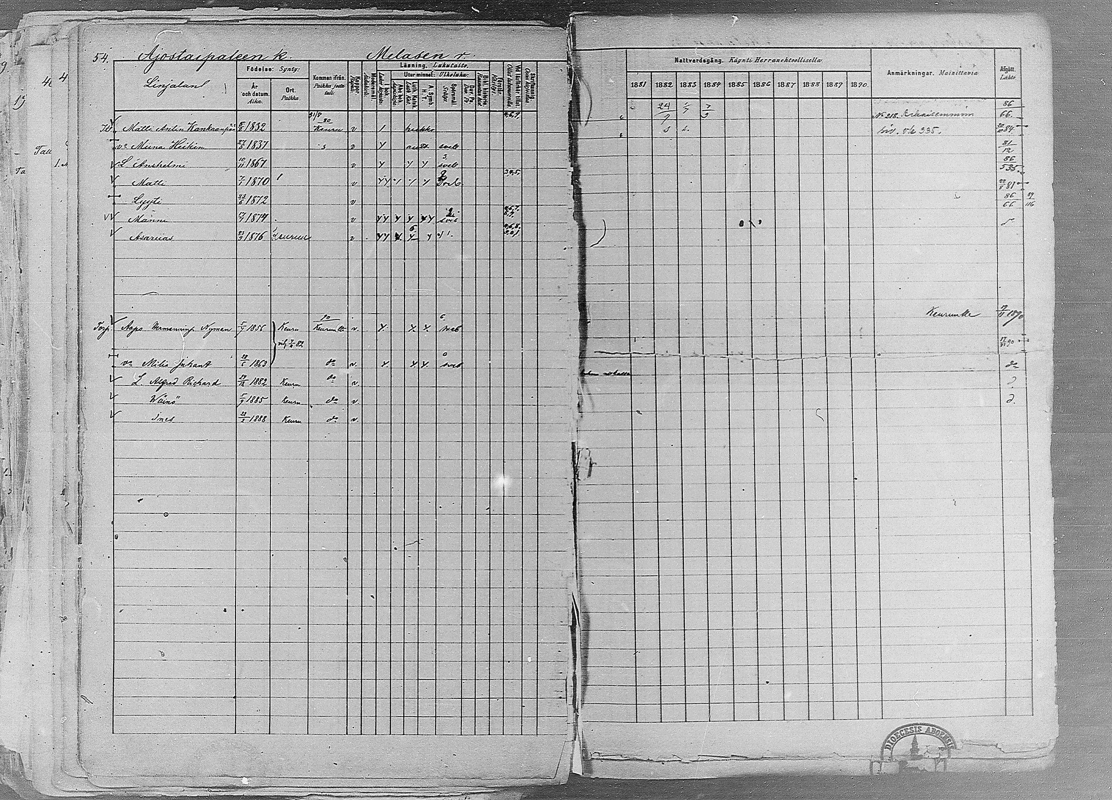 [ ../kirjat/Kirkonkirjat/ruovesi/rippikirja_1881-1890_mko1-55/kuvat/43.jpg ]