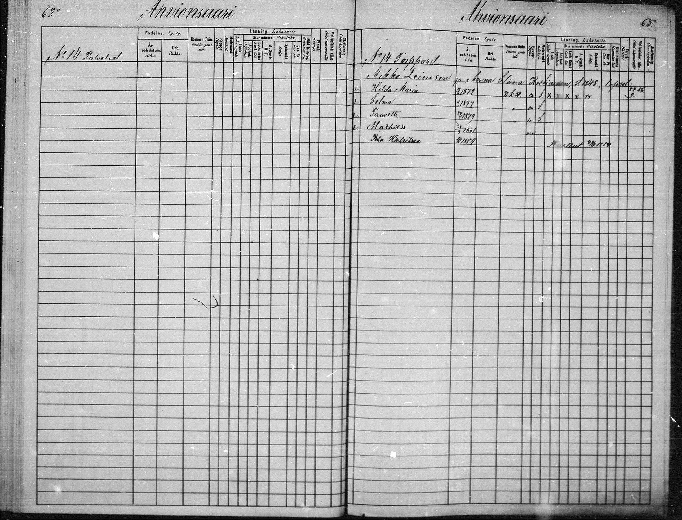 [ ../kirjat/Kirkonkirjat/saaminki/lastenkirja_1881-1890_mko30-45/kuvat/31.jpg ]