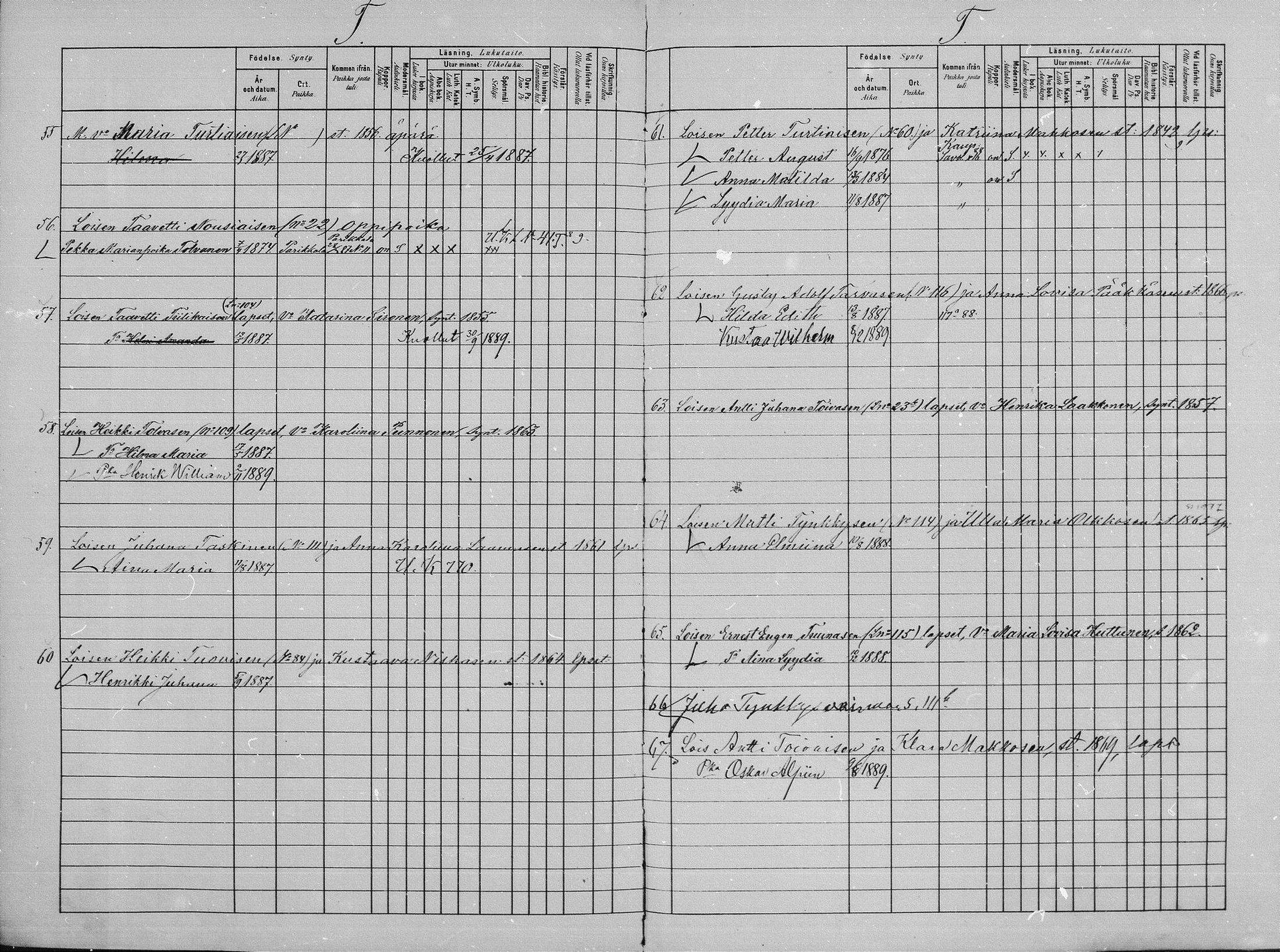 [ ../kirjat/Kirkonkirjat/saaminki/lastenkirja_1881-1890_mko62-65/kuvat/107.jpg ]