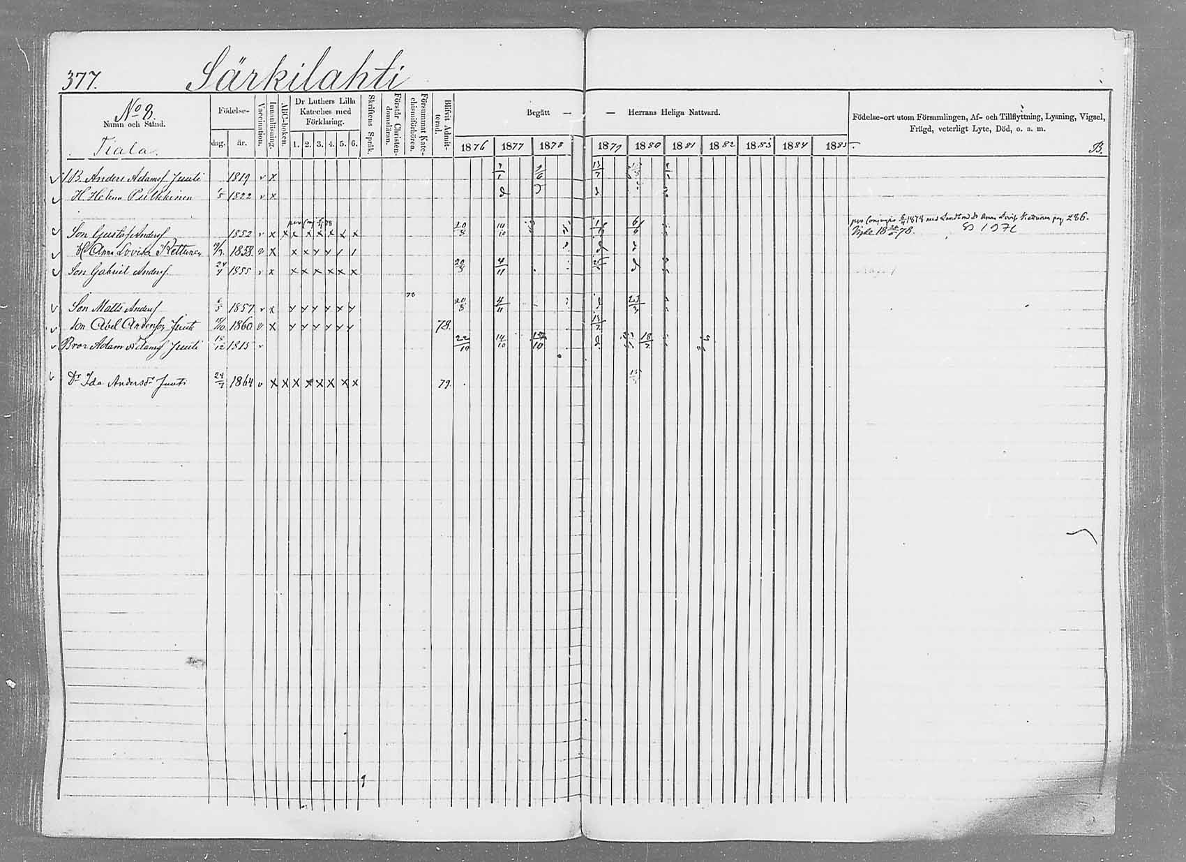 [ ../kirjat/Kirkonkirjat/saaminki/rippikirja_1876-1879_mko69-88/kuvat/355.jpg ]